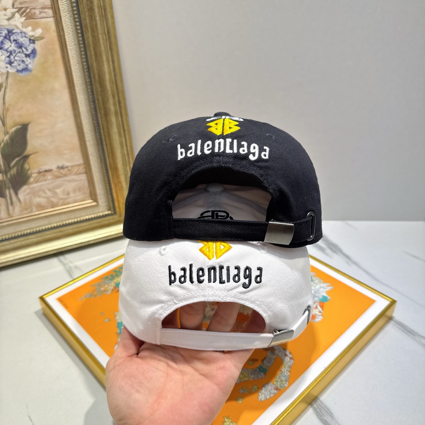 BALENCIAGA Luxury Designer Fashion Letter Embroidery Baseball Cap Men And Women Sports Street Caps Forward Caps Sun Prevent Baseball Cap Outdoor Hat For Men Casquette Adjustable To Fit Hats With Box