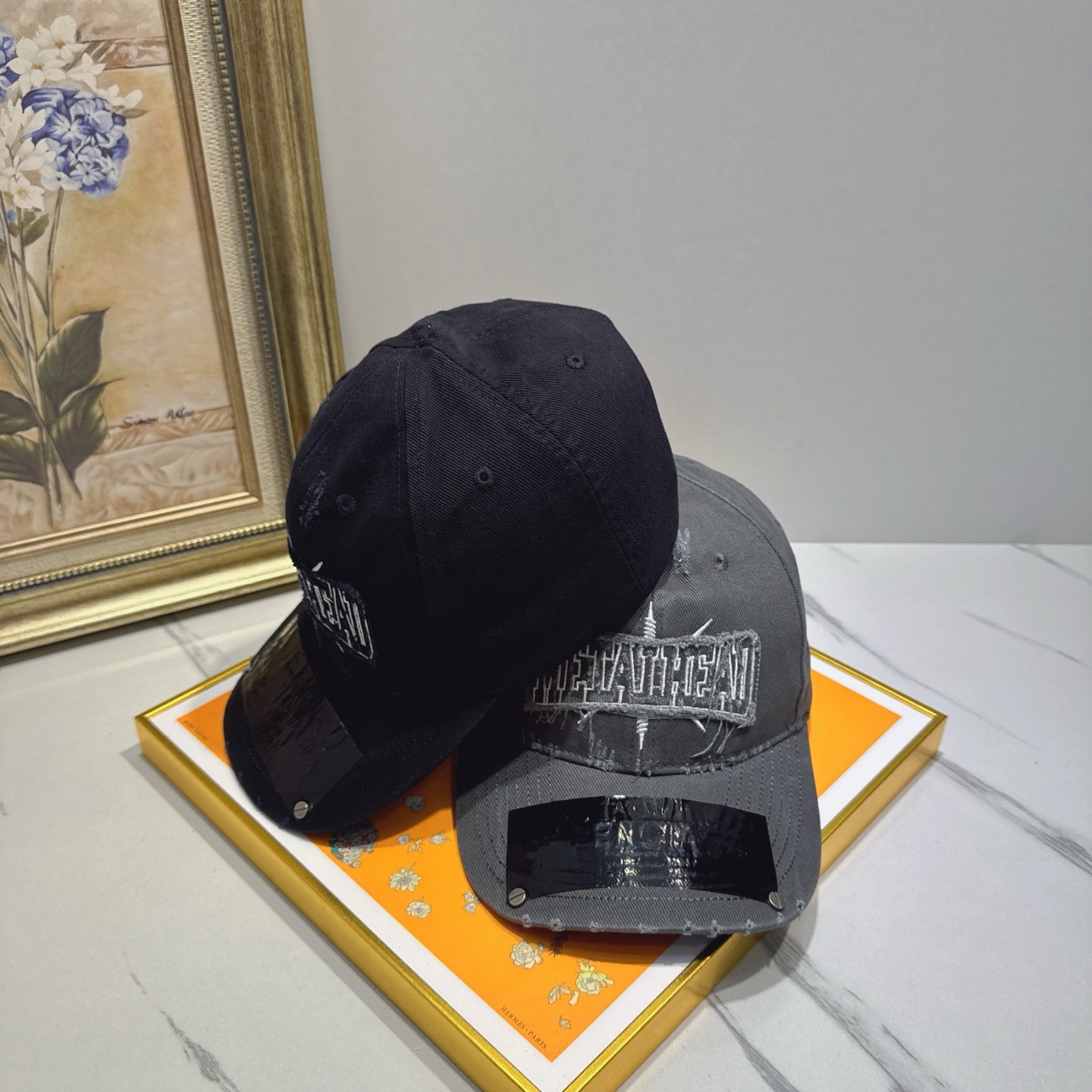 BALENCIAGA Luxury Designer Fashion Letter Baseball Cap Men And Women Sports Street Caps Forward Caps Sun Prevent Baseball Cap Outdoor Hat For Men Casquette Adjustable To Fit Hats With Box