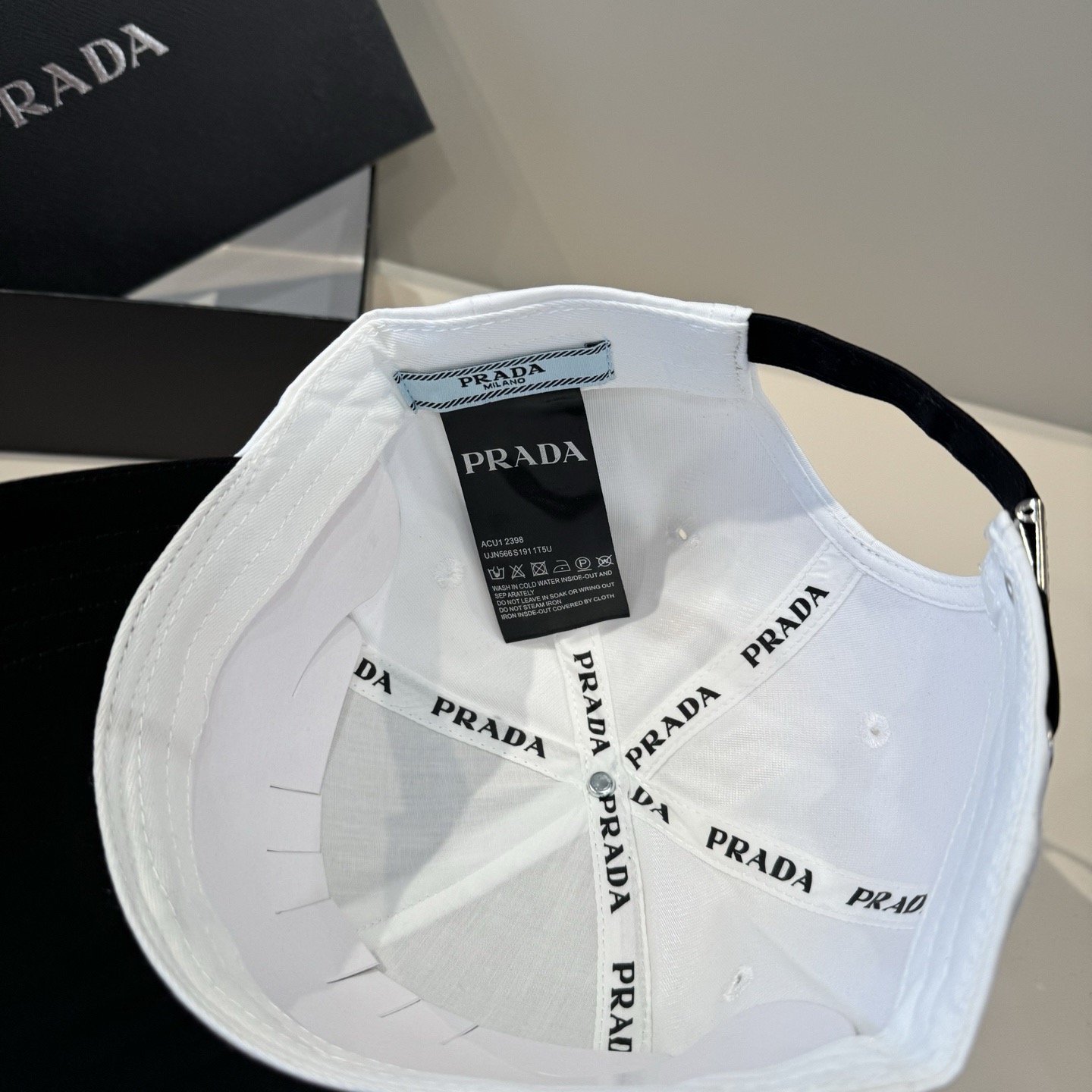 Prada Luxury Designer Hats Fashion Baseball Cap Men And Women Sports Street Caps Forward Caps Sun Prevent Baseball Cap Outdoor Hat For Men Casquette Adjustable To Fit Hats With Box