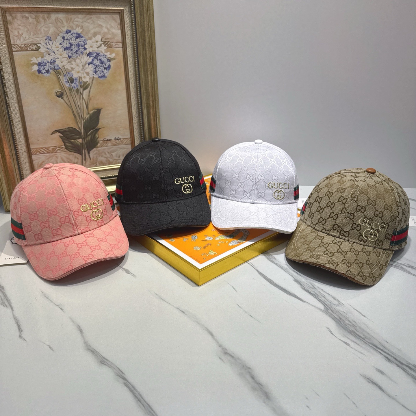 Gucci Luxury Designer Fashion Letter Print Baseball Cap Men And Women Sports Street Caps Forward Caps Sun Prevent Baseball Cap Outdoor Hat For Men Casquette Adjustable To Fit Hats With Box