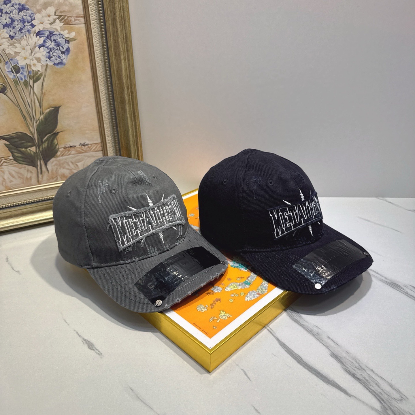 BALENCIAGA Luxury Designer Fashion Letter Baseball Cap Men And Women Sports Street Caps Forward Caps Sun Prevent Baseball Cap Outdoor Hat For Men Casquette Adjustable To Fit Hats With Box