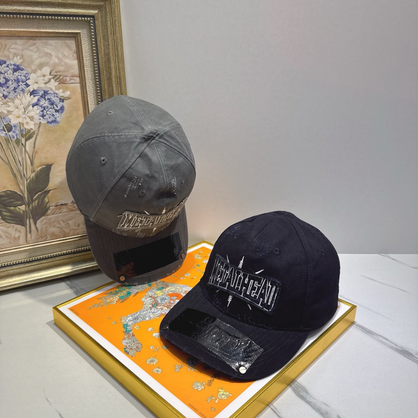 BALENCIAGA Luxury Designer Fashion Letter Baseball Cap Men And Women Sports Street Caps Forward Caps Sun Prevent Baseball Cap Outdoor Hat For Men Casquette Adjustable To Fit Hats With Box