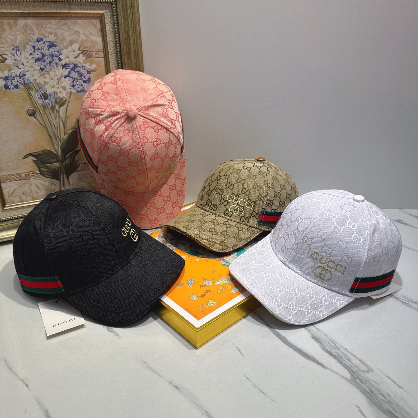 Gucci Luxury Designer Fashion Letter Print Baseball Cap Men And Women Sports Street Caps Forward Caps Sun Prevent Baseball Cap Outdoor Hat For Men Casquette Adjustable To Fit Hats With Box