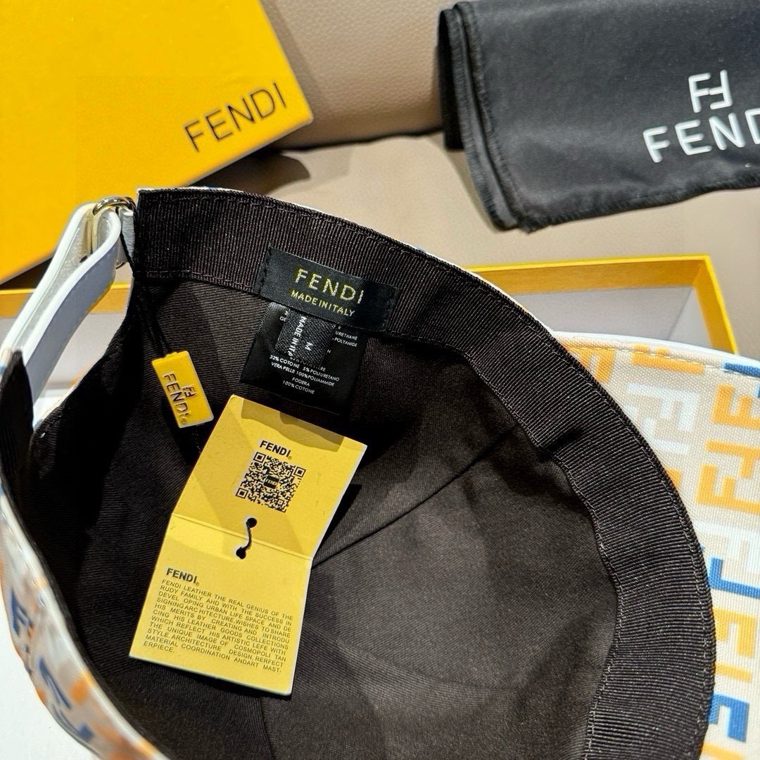 FENDI Luxury Designer Hats Fashion Baseball Cap Men And Women Sports Street Caps Forward Caps Sun Prevent Baseball Cap Outdoor Hat For Men Casquette Adjustable To Fit Hats With Box
