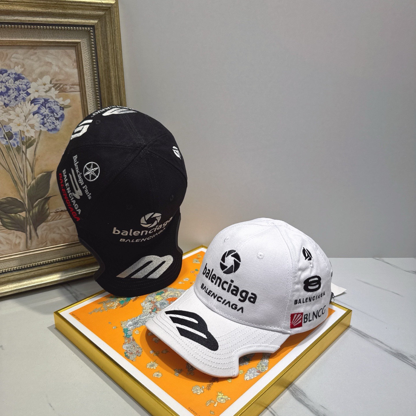 BALENCIAGA Luxury Designer Fashion Letter Embroidery Baseball Cap Men And Women Sports Street Caps Forward Caps Sun Prevent Baseball Cap Outdoor Hat For Men Casquette Adjustable To Fit Hats With Box