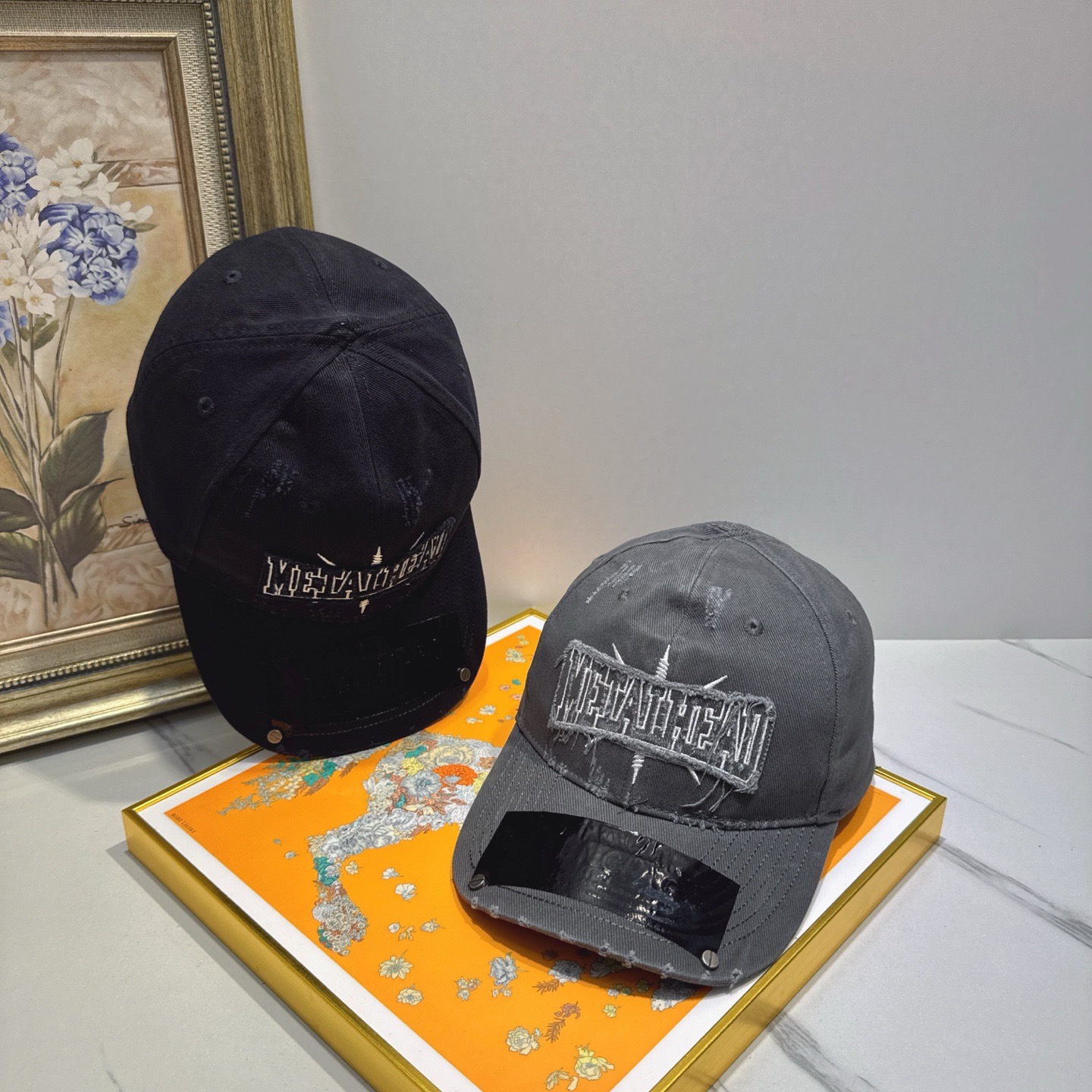 BALENCIAGA Luxury Designer Fashion Letter Baseball Cap Men And Women Sports Street Caps Forward Caps Sun Prevent Baseball Cap Outdoor Hat For Men Casquette Adjustable To Fit Hats With Box