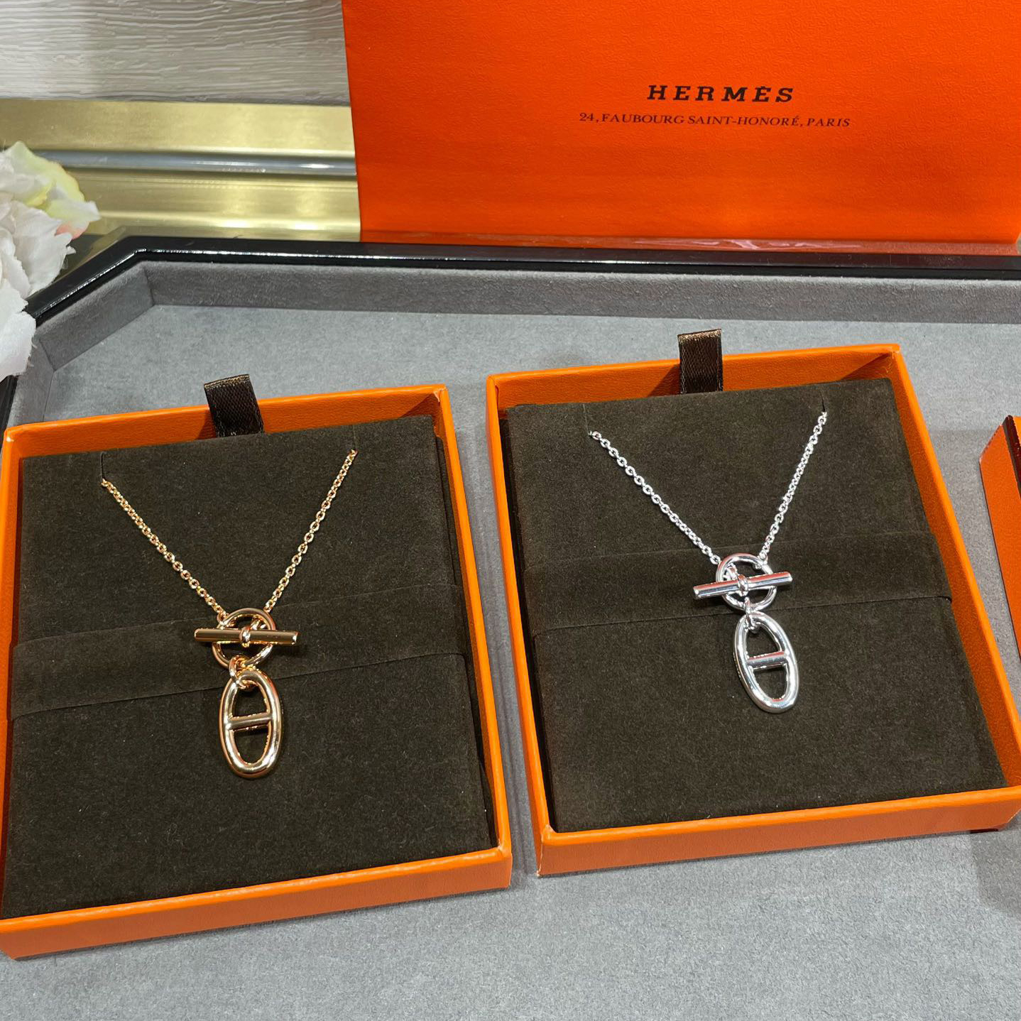 Hermes Luxury Necklace Elegant Necklaces Designer Necklaces Women Top Quality Pendant Charm Jewellery Designer For Women Gifts For Her Valentines Day Christmas Birthday Gift