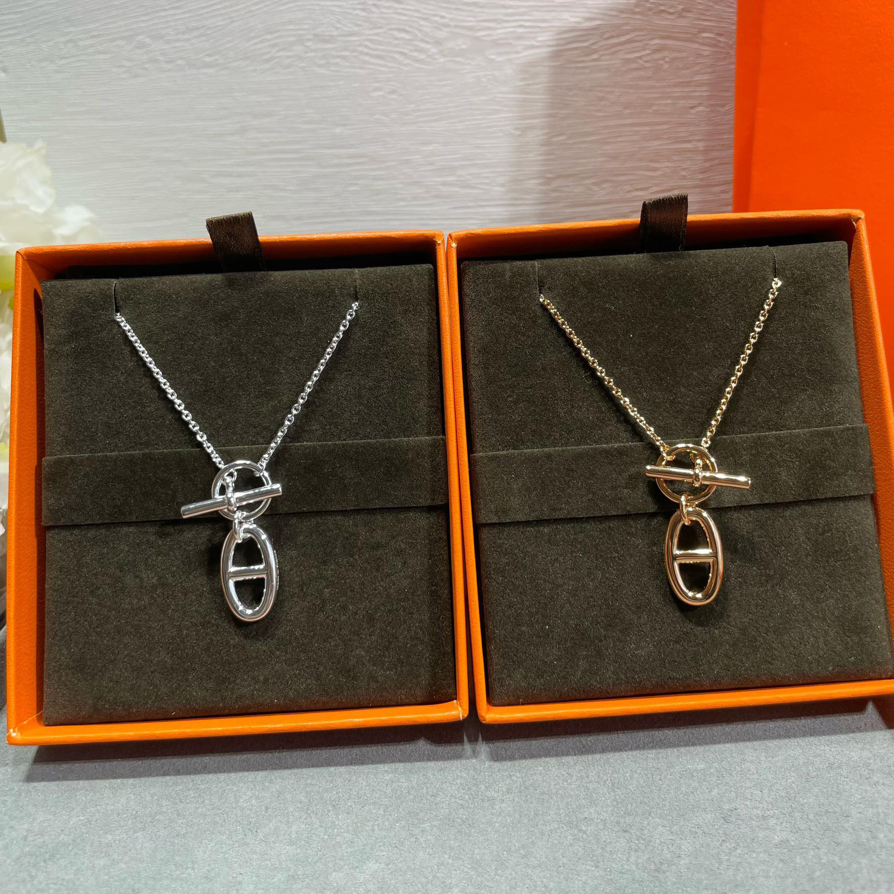 Hermes Luxury Necklace Elegant Necklaces Designer Necklaces Women Top Quality Pendant Charm Jewellery Designer For Women Gifts For Her Valentines Day Christmas Birthday Gift