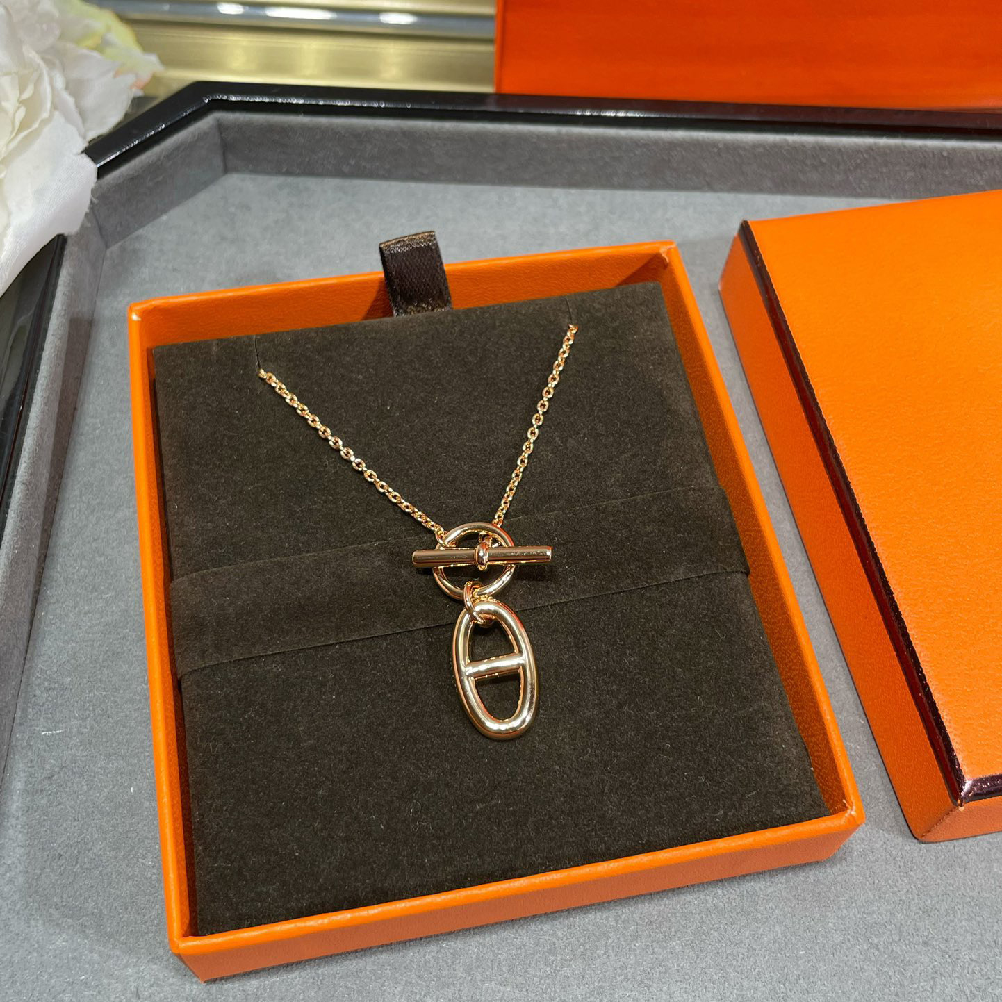 Hermes Luxury Necklace Elegant Necklaces Designer Necklaces Women Top Quality Pendant Charm Jewellery Designer For Women Gifts For Her Valentines Day Christmas Birthday Gift