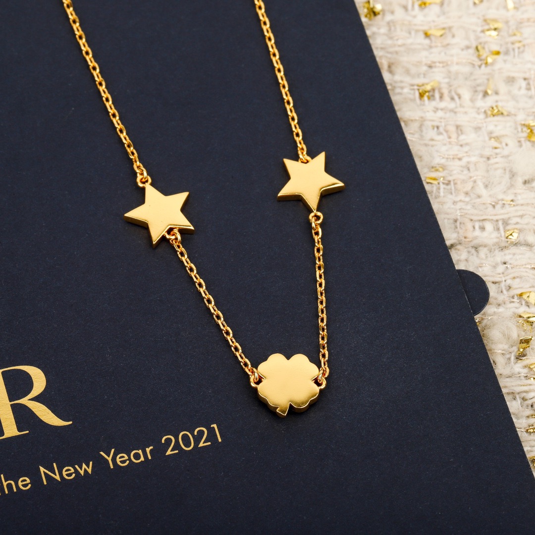 Dior Fashion Pendant Flower Designer Brand Necklace Women Jewelry Accessories Wedding Gift Valentines Day Christmas Birthday Gift