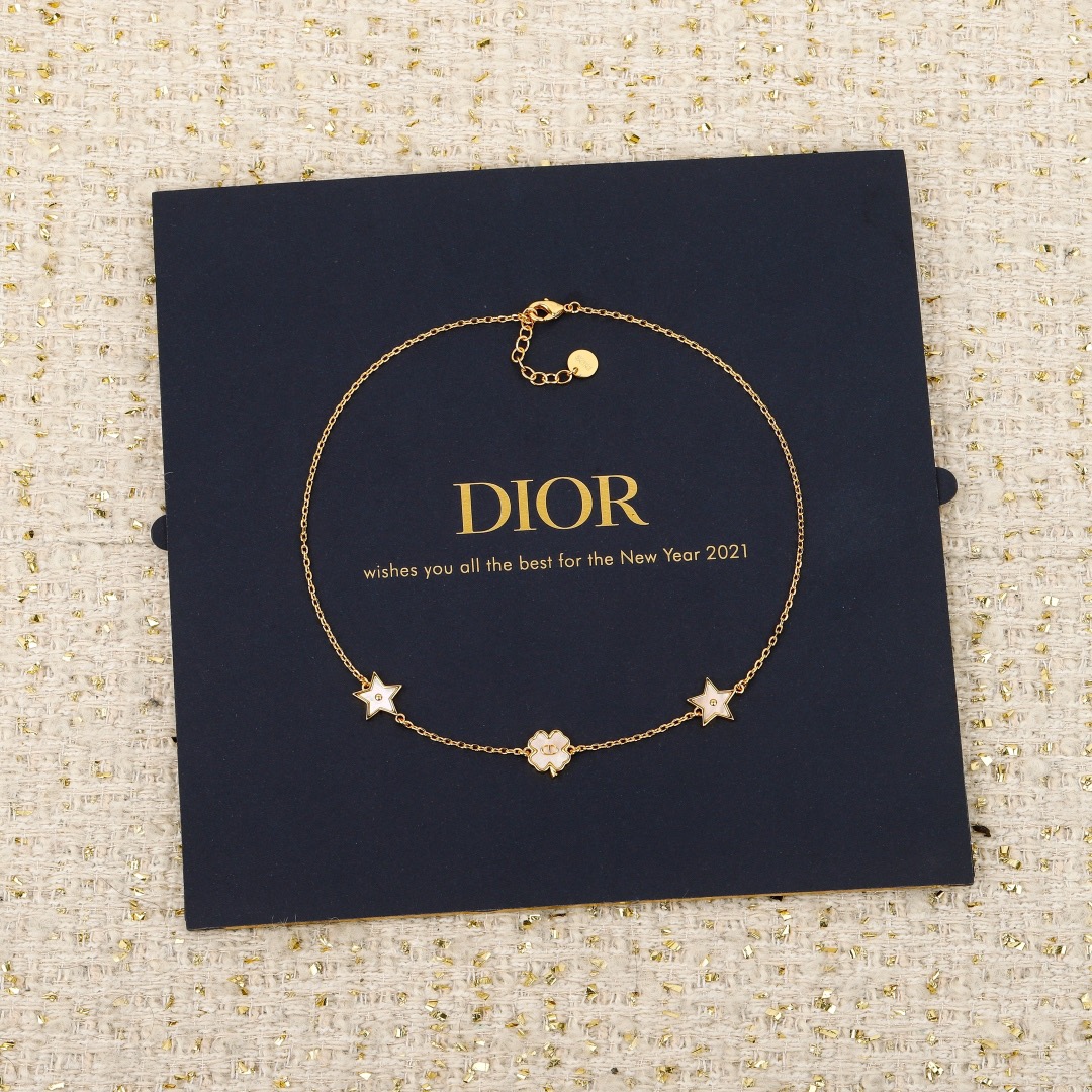 Dior Fashion Pendant Flower Designer Brand Necklace Women Jewelry Accessories Wedding Gift Valentines Day Christmas Birthday Gift