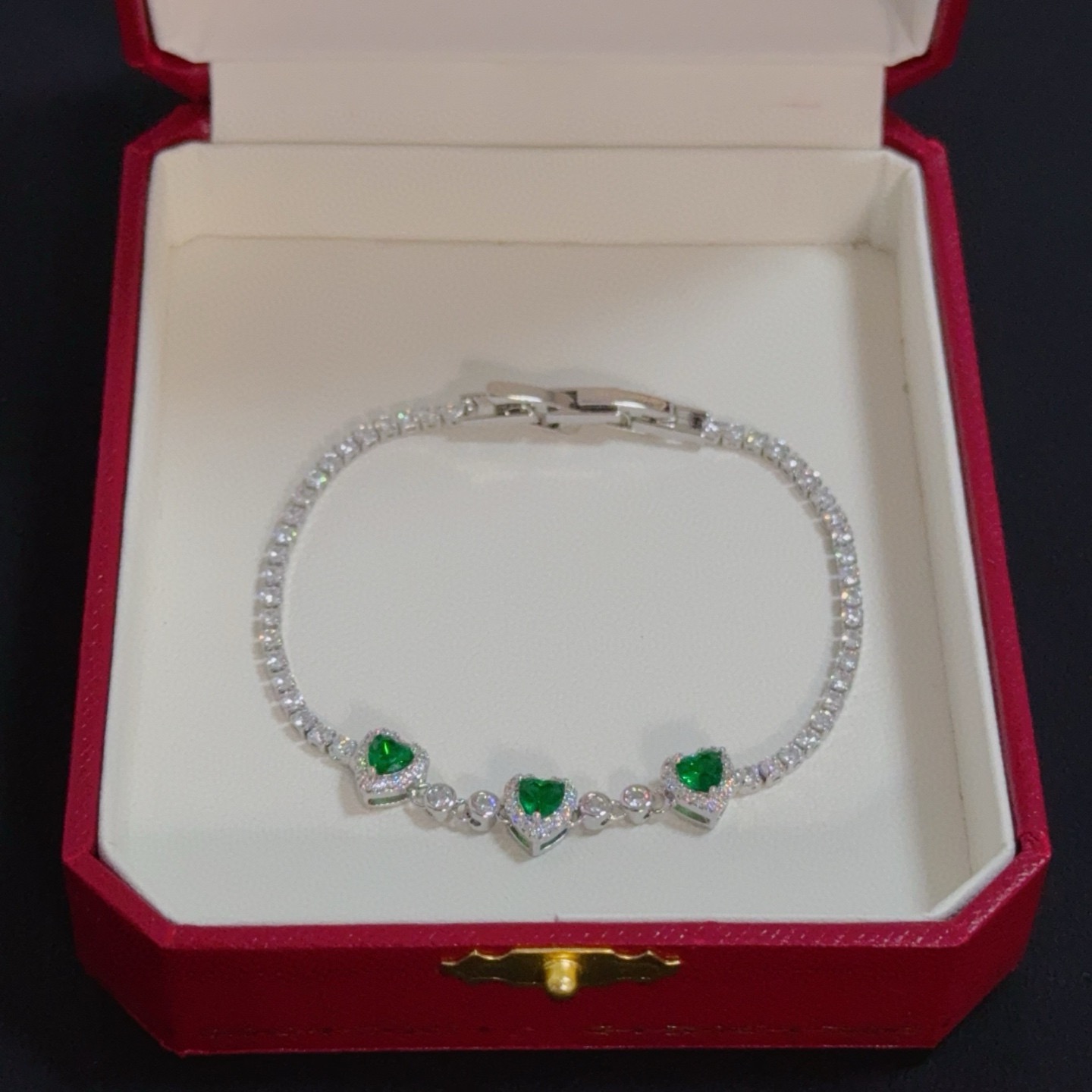 Cartier Designer Diamond Encrusted Chain Bracelet High Quality Chain Bracelet Fashionable Luxury Jewelry For Women's Classic Luxury Wedding Party Accessories Valentines Day Christmas Birthday Gift