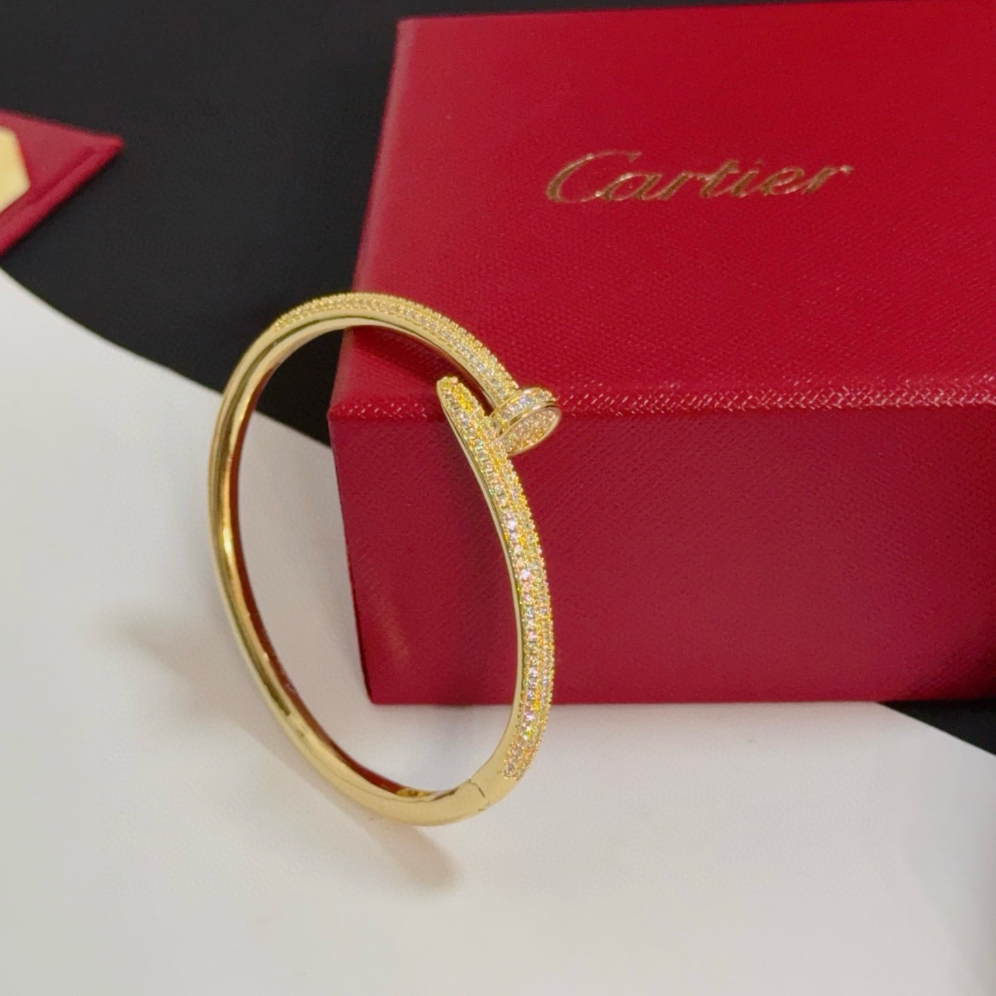 Cartier Designer Nail Bracelet High Quality Bracelet Fashionable Luxury Jewelry For Women's Classic Luxury Wedding Party Accessories Valentines Day Christmas Birthday Gift