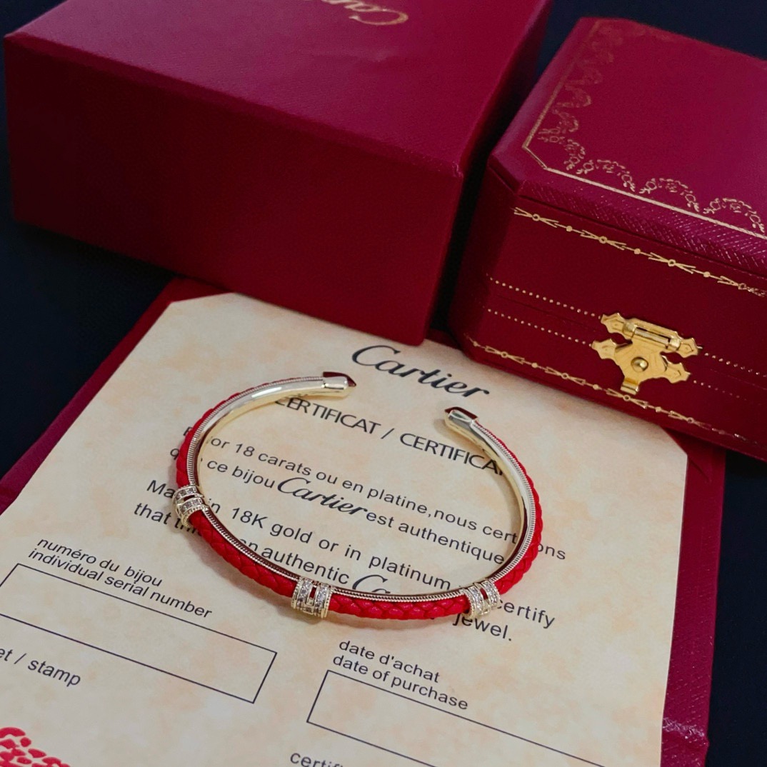 Cartier Designer Bamboo Joint Bracelet High Quality Bracelet Fashionable Luxury Jewelry For Women's Classic Luxury Wedding Party Accessories Valentines Day Christmas Birthday Gift