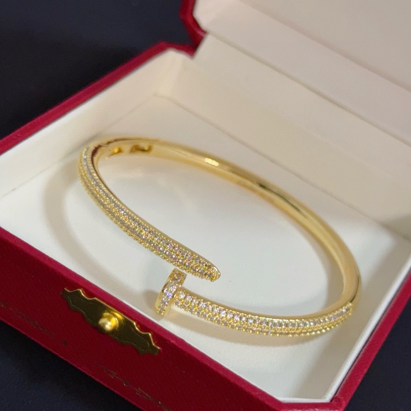 Cartier Designer Nail Bracelet High Quality Bracelet Fashionable Luxury Jewelry For Women's Classic Luxury Wedding Party Accessories Valentines Day Christmas Birthday Gift