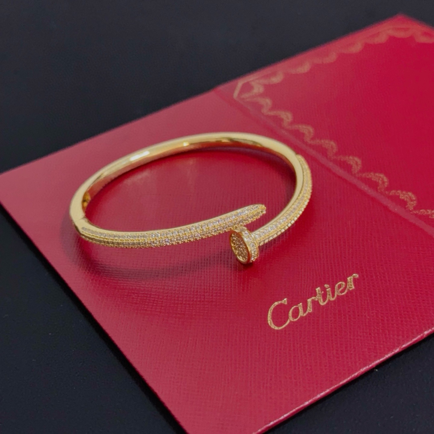 Cartier Designer Nail Bracelet High Quality Bracelet Fashionable Luxury Jewelry For Women's Classic Luxury Wedding Party Accessories Valentines Day Christmas Birthday Gift