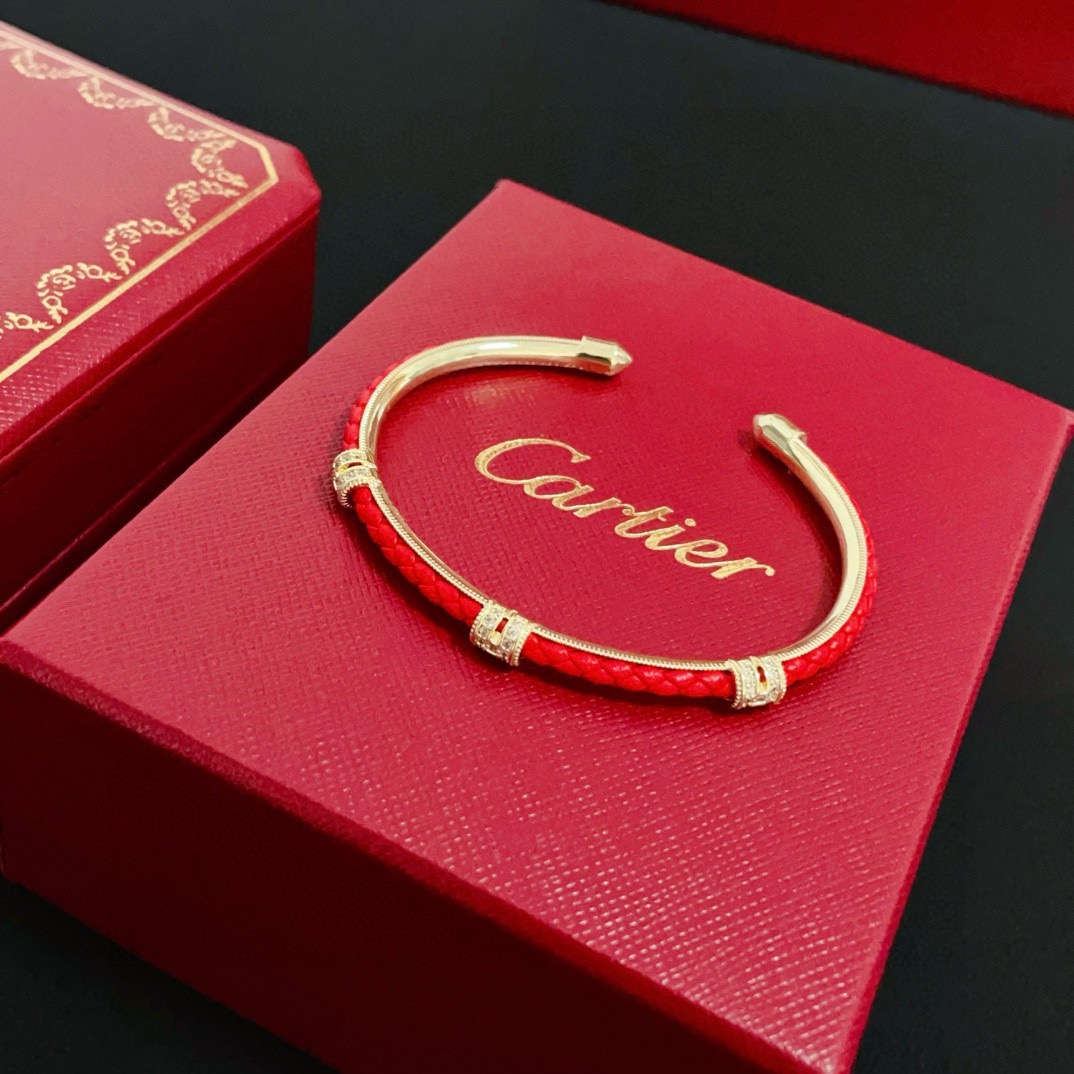 Cartier Designer Bamboo Joint Bracelet High Quality Bracelet Fashionable Luxury Jewelry For Women's Classic Luxury Wedding Party Accessories Valentines Day Christmas Birthday Gift