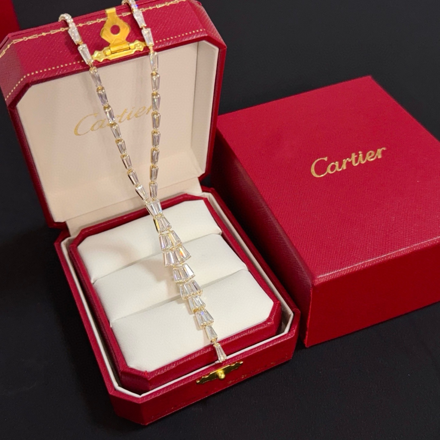 Cartier Luxury Necklace Elegant Necklaces Diamond Encrusted Necklace Designer Necklaces Women Top Quality Pendant Fashion Jewellery Designer For Women Gifts For Her Valentines Day Christmas Birthday Gift