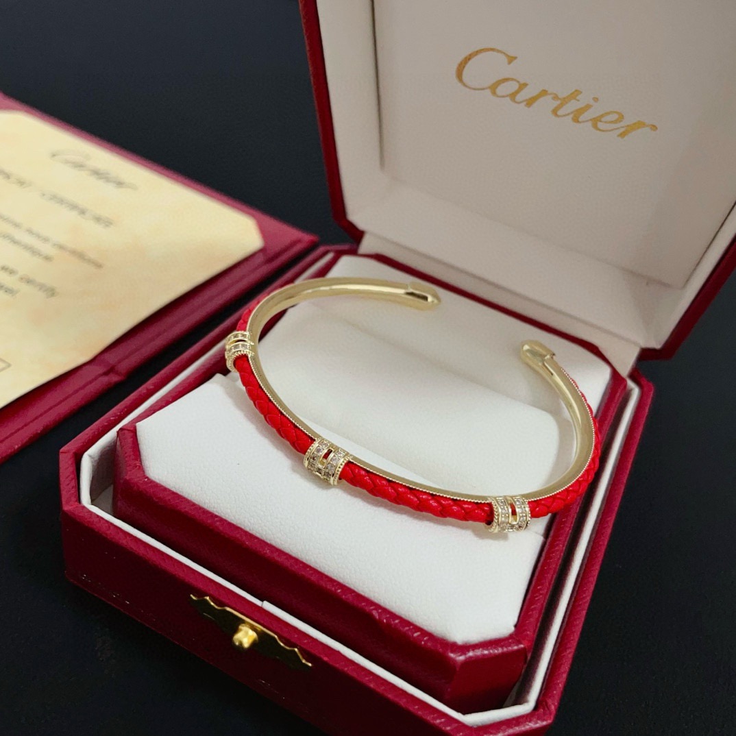 Cartier Designer Bamboo Joint Bracelet High Quality Bracelet Fashionable Luxury Jewelry For Women's Classic Luxury Wedding Party Accessories Valentines Day Christmas Birthday Gift