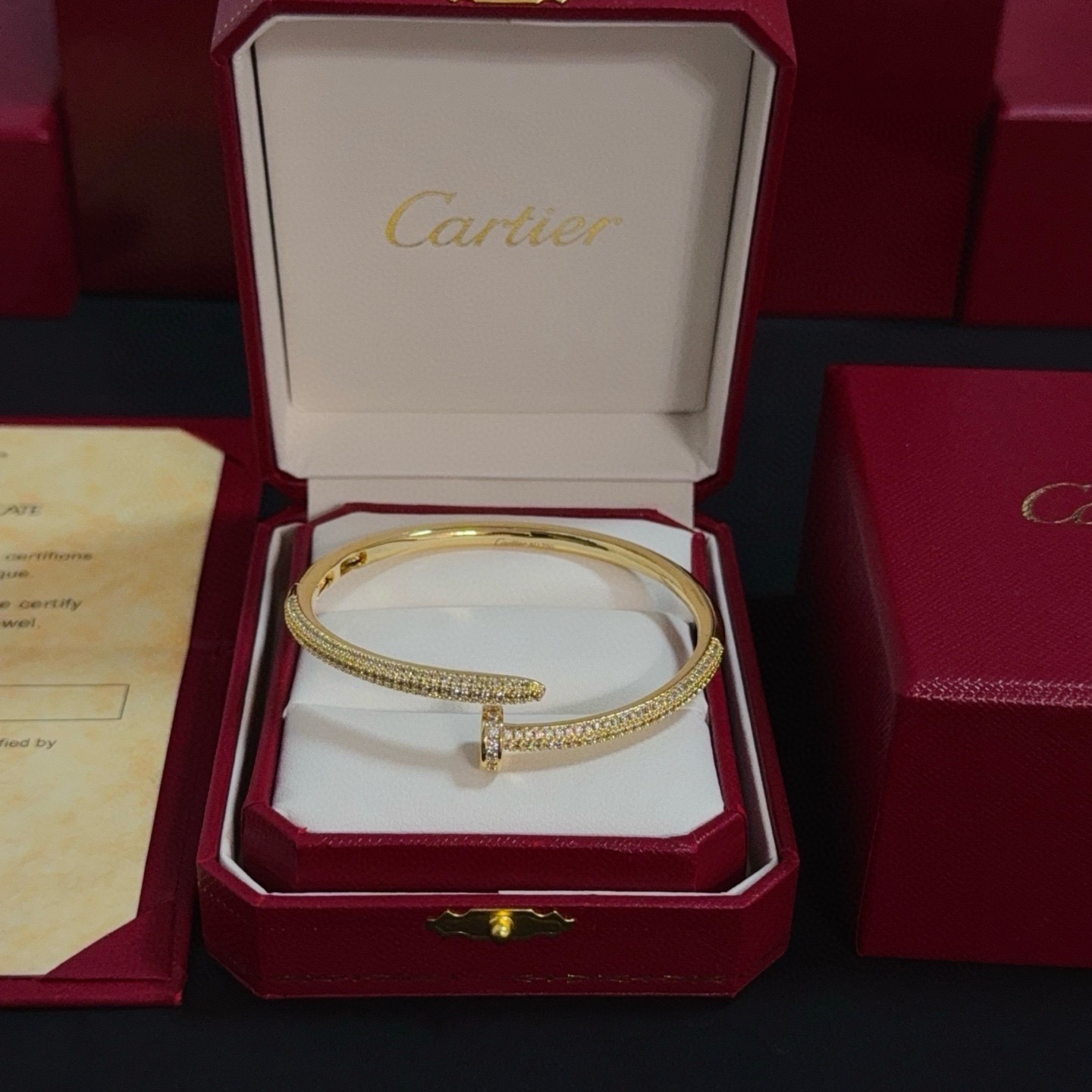 Cartier Designer Nail Bracelet High Quality Bracelet Fashionable Luxury Jewelry For Women's Classic Luxury Wedding Party Accessories Valentines Day Christmas Birthday Gift