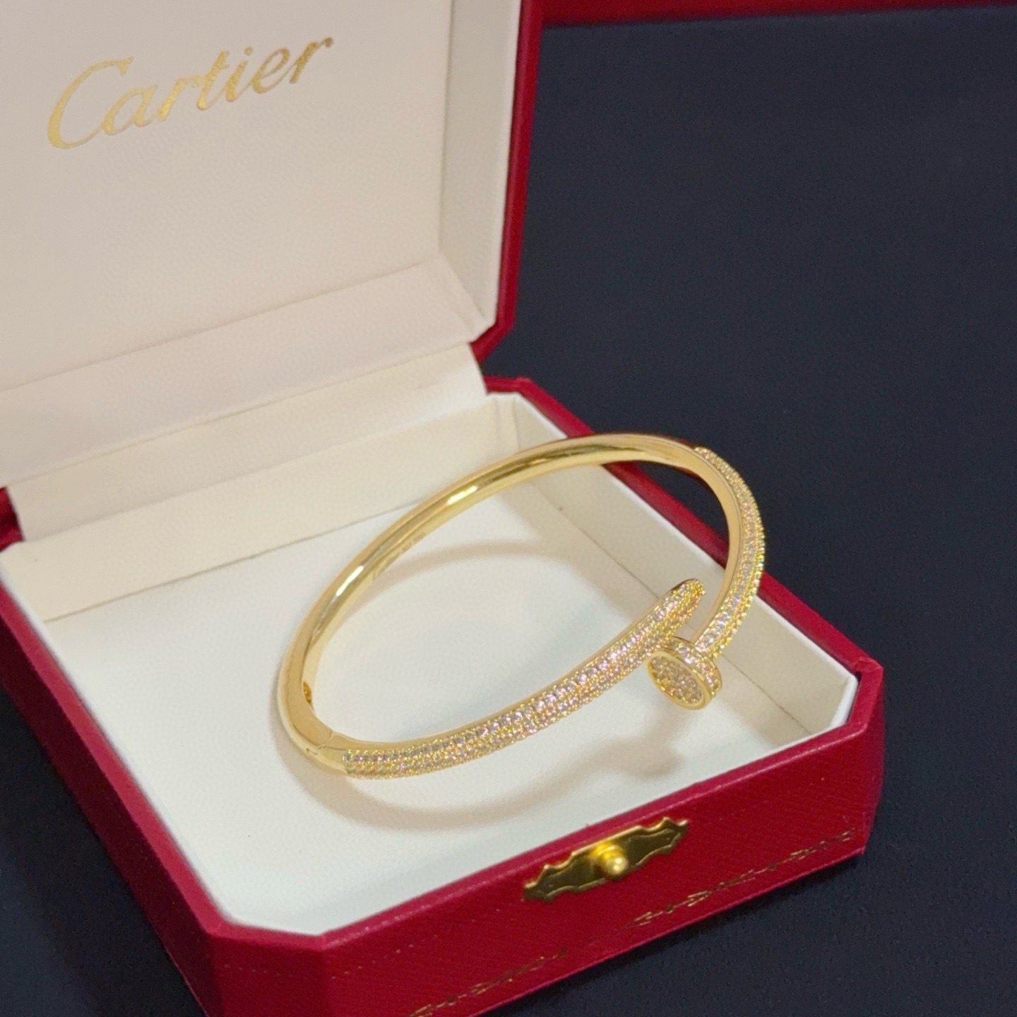 Cartier Designer Nail Bracelet High Quality Bracelet Fashionable Luxury Jewelry For Women's Classic Luxury Wedding Party Accessories Valentines Day Christmas Birthday Gift