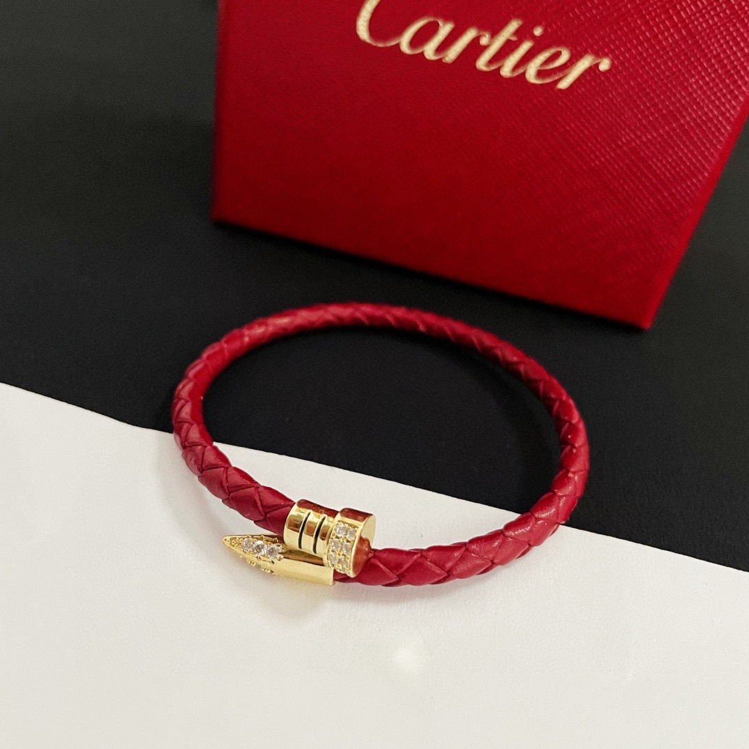 Cartier Designer Nail Bracelet High Quality Bracelet Fashionable Luxury Jewelry For Women's Classic Luxury Wedding Party Accessories Valentines Day Christmas Birthday Gift