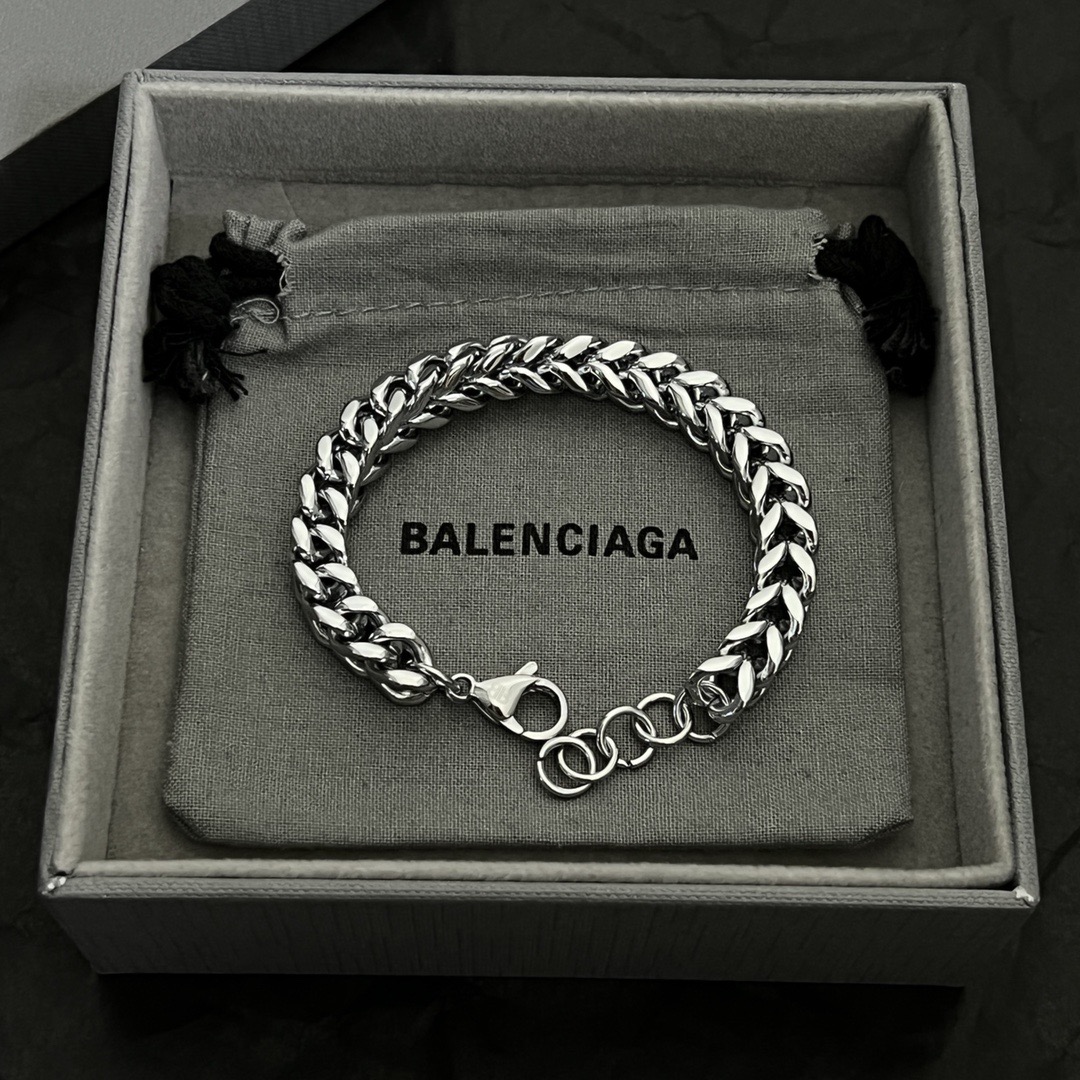 BALENCIAGA Designer Chain Bracelet High Quality Bracelet Fashionable Luxury Jewelry For Women's Men Classic Luxury Wedding Party Accessories Valentines Day Christmas Birthday Gift