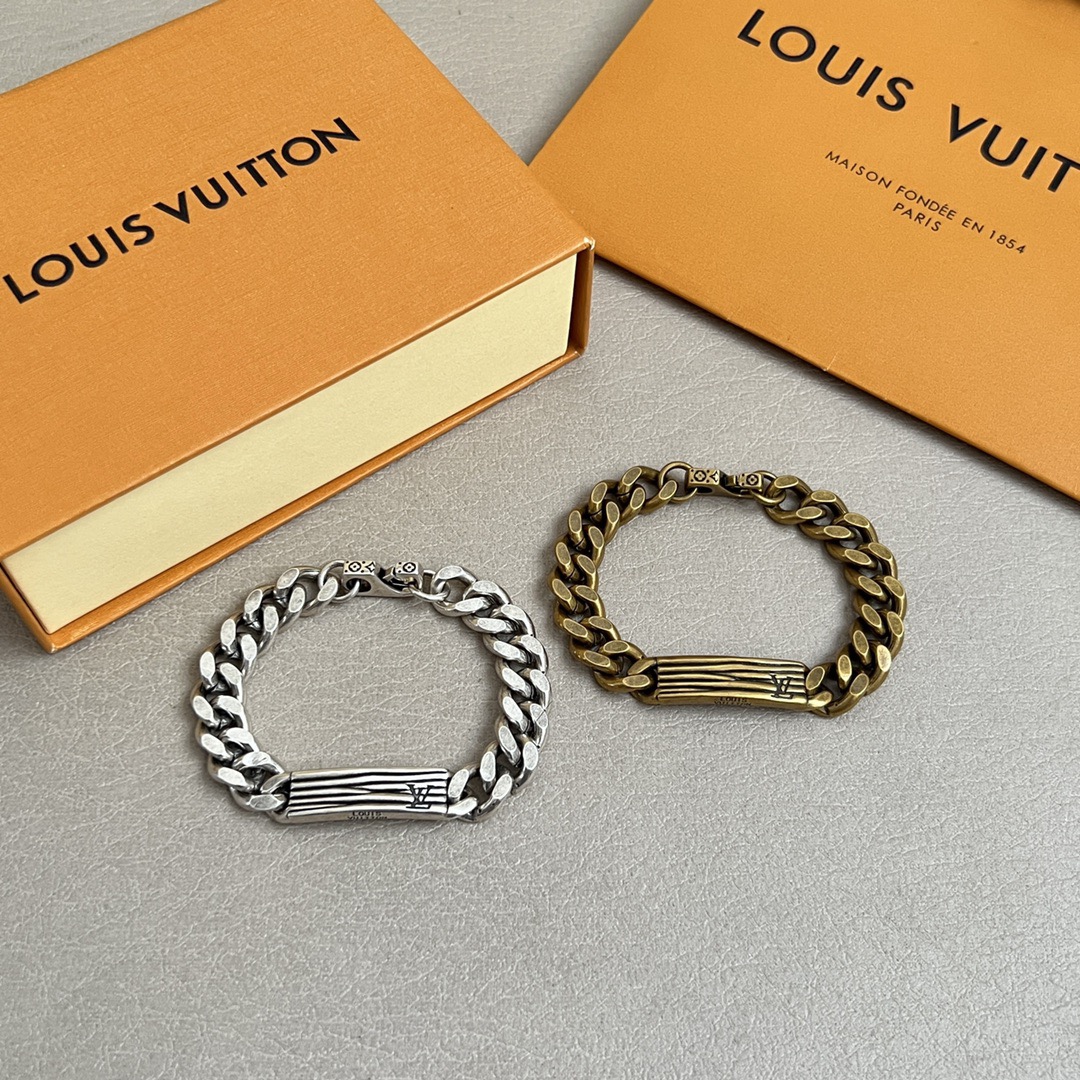 LV Designer Chain Bracelet High Quality Bracelet Fashionable Luxury Jewelry For Women's Men Classic Luxury Wedding Party Accessories Valentines Day Christmas Birthday Gift