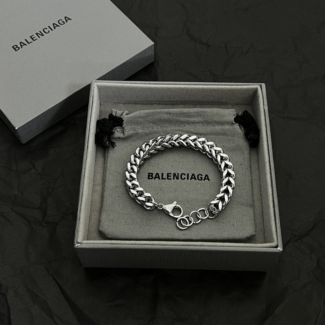 BALENCIAGA Designer Chain Bracelet High Quality Bracelet Fashionable Luxury Jewelry For Women's Men Classic Luxury Wedding Party Accessories Valentines Day Christmas Birthday Gift
