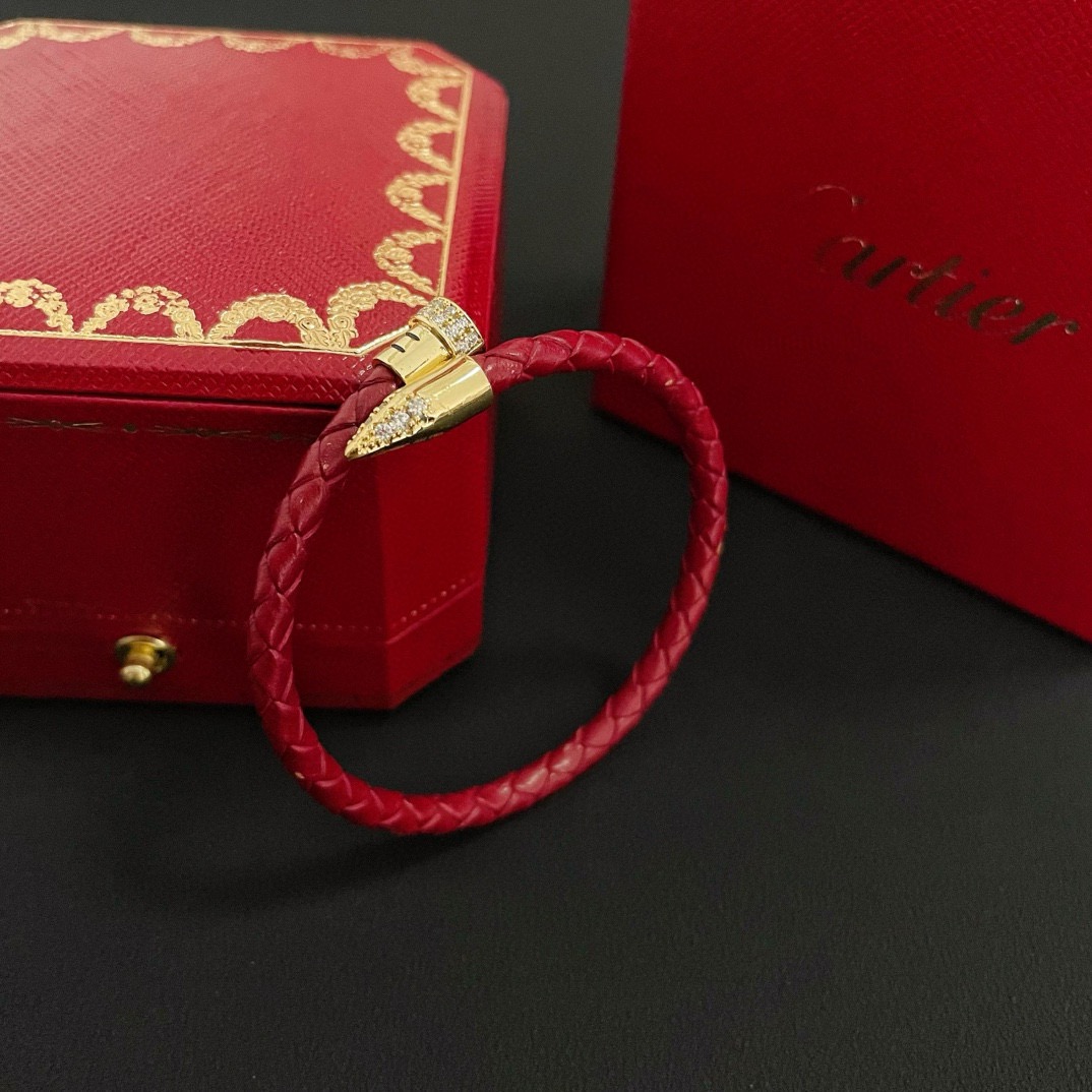 Cartier Designer Nail Bracelet High Quality Bracelet Fashionable Luxury Jewelry For Women's Classic Luxury Wedding Party Accessories Valentines Day Christmas Birthday Gift