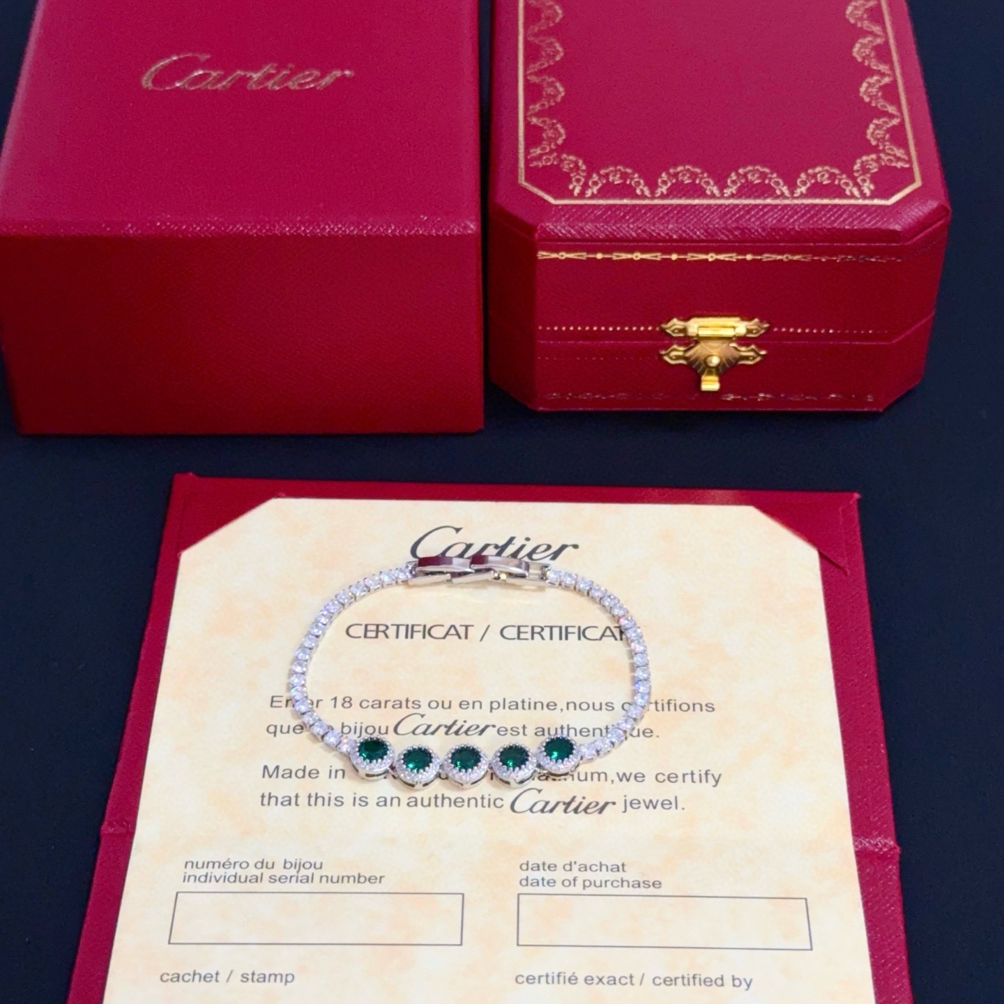 Cartier Designer Diamond Encrusted Chain Bracelet High Quality Chain Bracelet Fashionable Luxury Jewelry For Women's Classic Luxury Wedding Party Accessories Valentines Day Christmas Birthday Gift