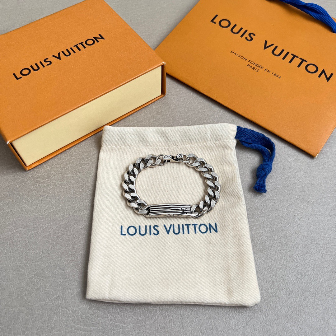 LV Designer Chain Bracelet High Quality Bracelet Fashionable Luxury Jewelry For Women's Men Classic Luxury Wedding Party Accessories Valentines Day Christmas Birthday Gift