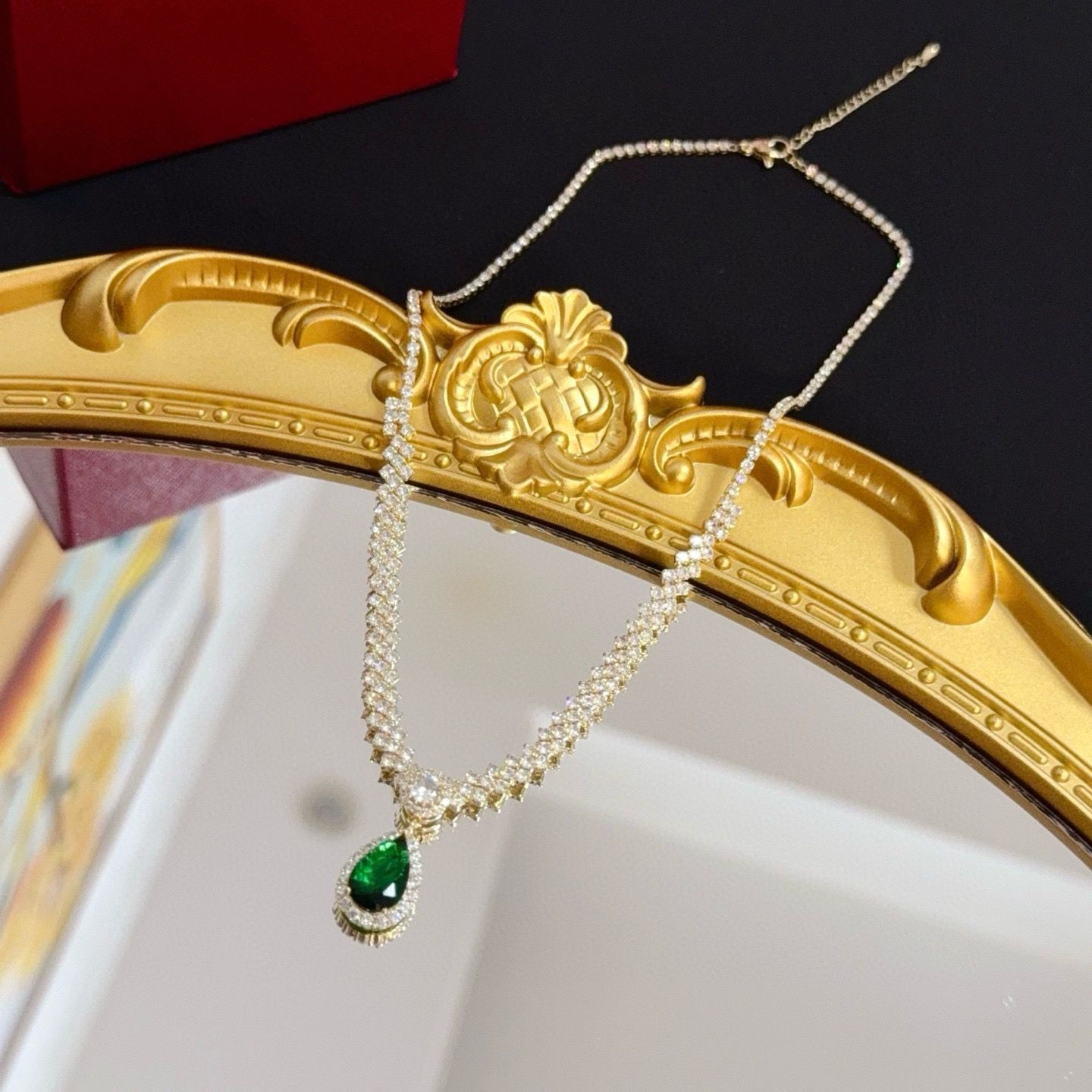 Cartier Luxury Necklace Elegant Necklaces Diamond Encrusted Necklace Designer Necklaces Women Top Quality Pendant Fashion Jewellery Designer For Women Gifts For Her Valentines Day Christmas Birthday Gift