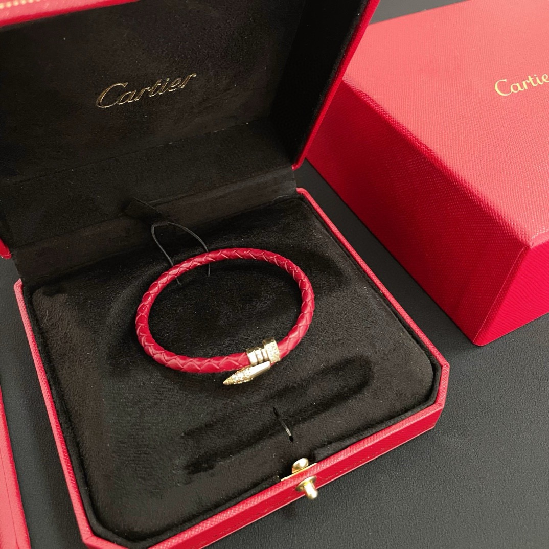 Cartier Designer Nail Bracelet High Quality Bracelet Fashionable Luxury Jewelry For Women's Classic Luxury Wedding Party Accessories Valentines Day Christmas Birthday Gift