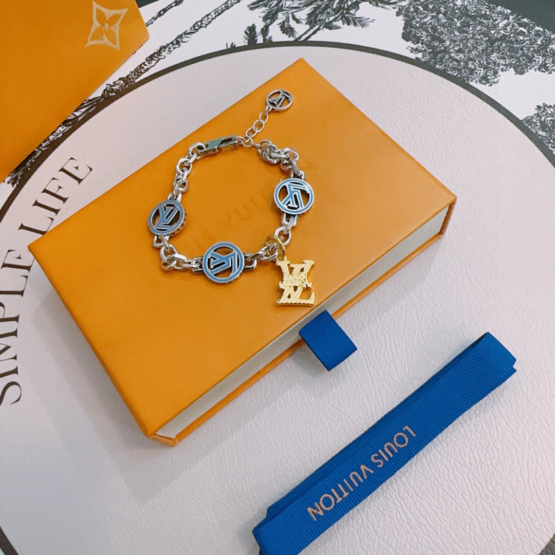 LV Designer Chain Bracelet High Quality Bracelet Fashionable Luxury Jewelry For Women's Men Classic Luxury Wedding Party Accessories Valentines Day Christmas Birthday Gift