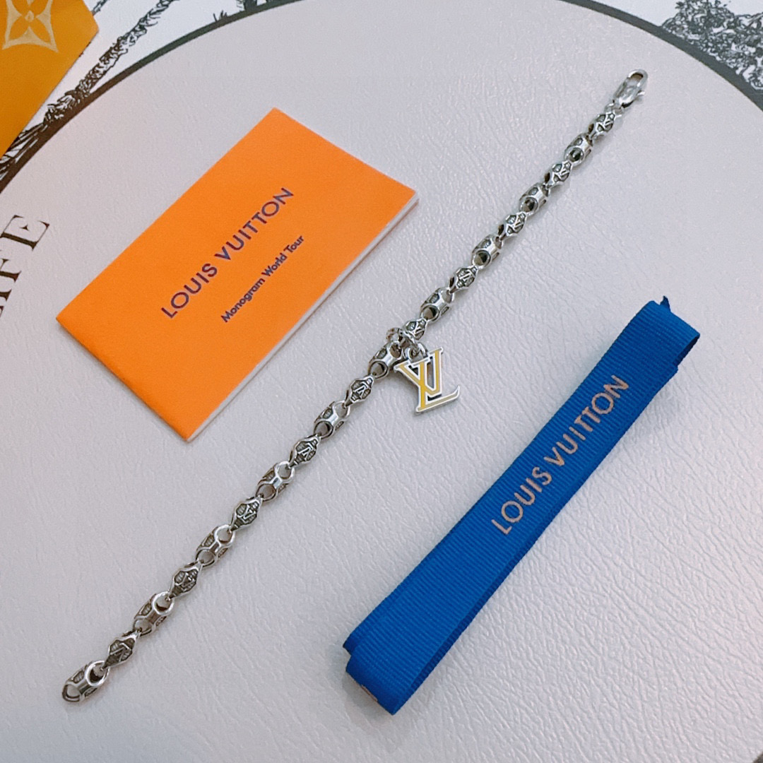 LV Designer Chain Bracelet High Quality Bracelet Fashionable Luxury Jewelry For Women's Men Classic Luxury Wedding Party Accessories Valentines Day Christmas Birthday Gift