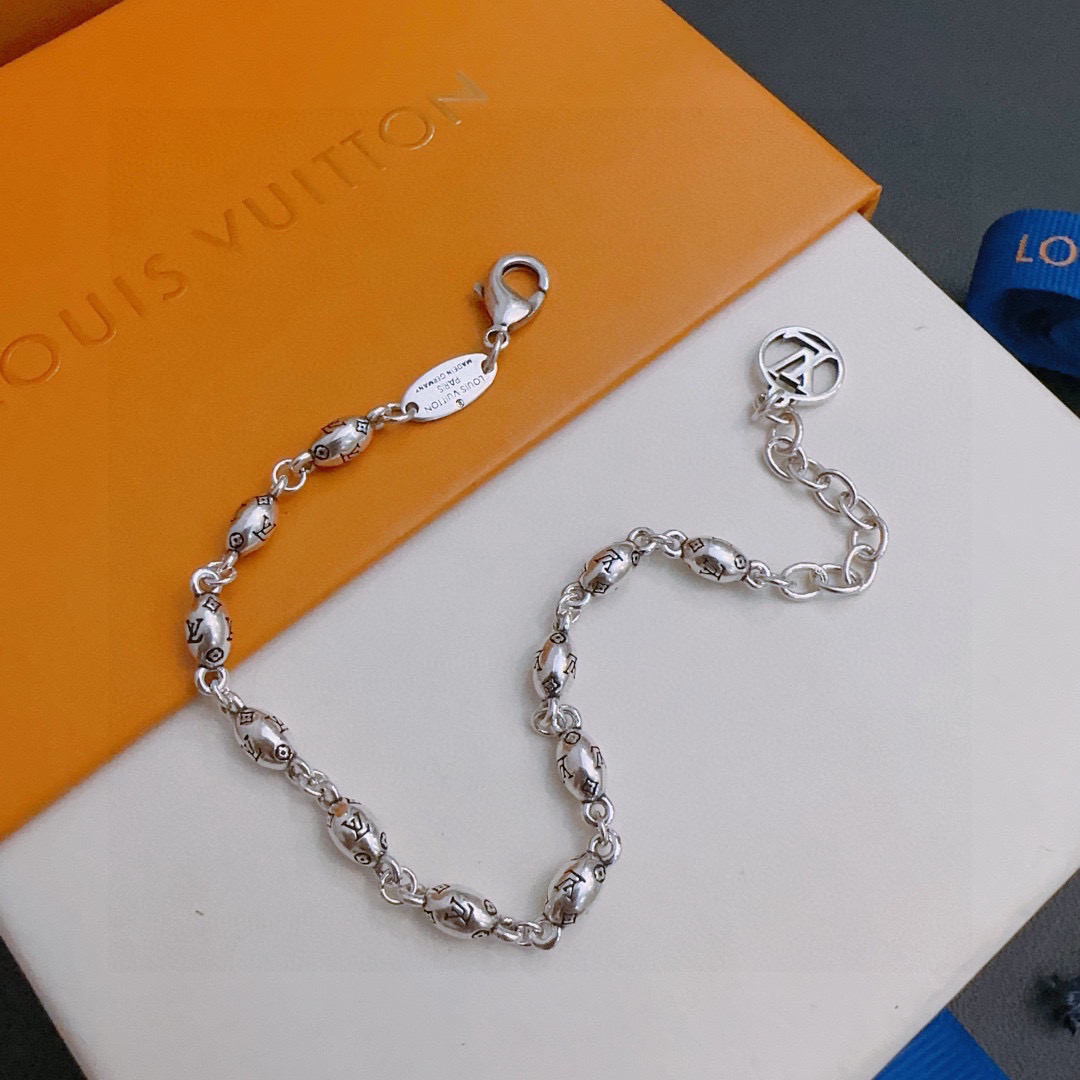 LV Designer Chain Bracelet High Quality Bracelet Fashionable Luxury Jewelry For Women's Men Classic Luxury Wedding Party Accessories Valentines Day Christmas Birthday Gift