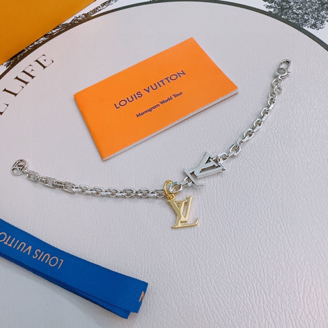 LV Designer Chain Bracelet High Quality Bracelet Fashionable Luxury Jewelry For Women's Men Classic Luxury Wedding Party Accessories Valentines Day Christmas Birthday Gift