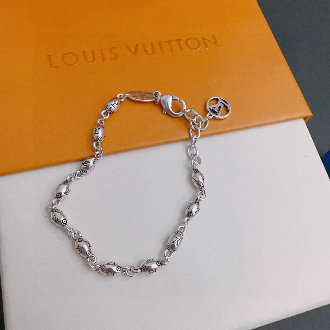 LV Designer Chain Bracelet High Quality Bracelet Fashionable Luxury Jewelry For Women's Men Classic Luxury Wedding Party Accessories Valentines Day Christmas Birthday Gift