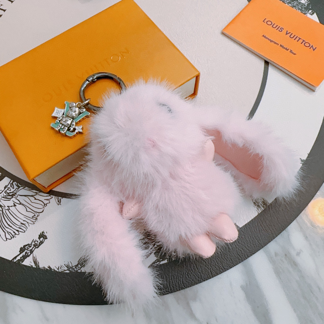 LV Luxury Brand Men's And Women's Style Classic Key Chain Cool Anger Forest Modeling Design Fashion Pendant Decor Key Chain Best Gift