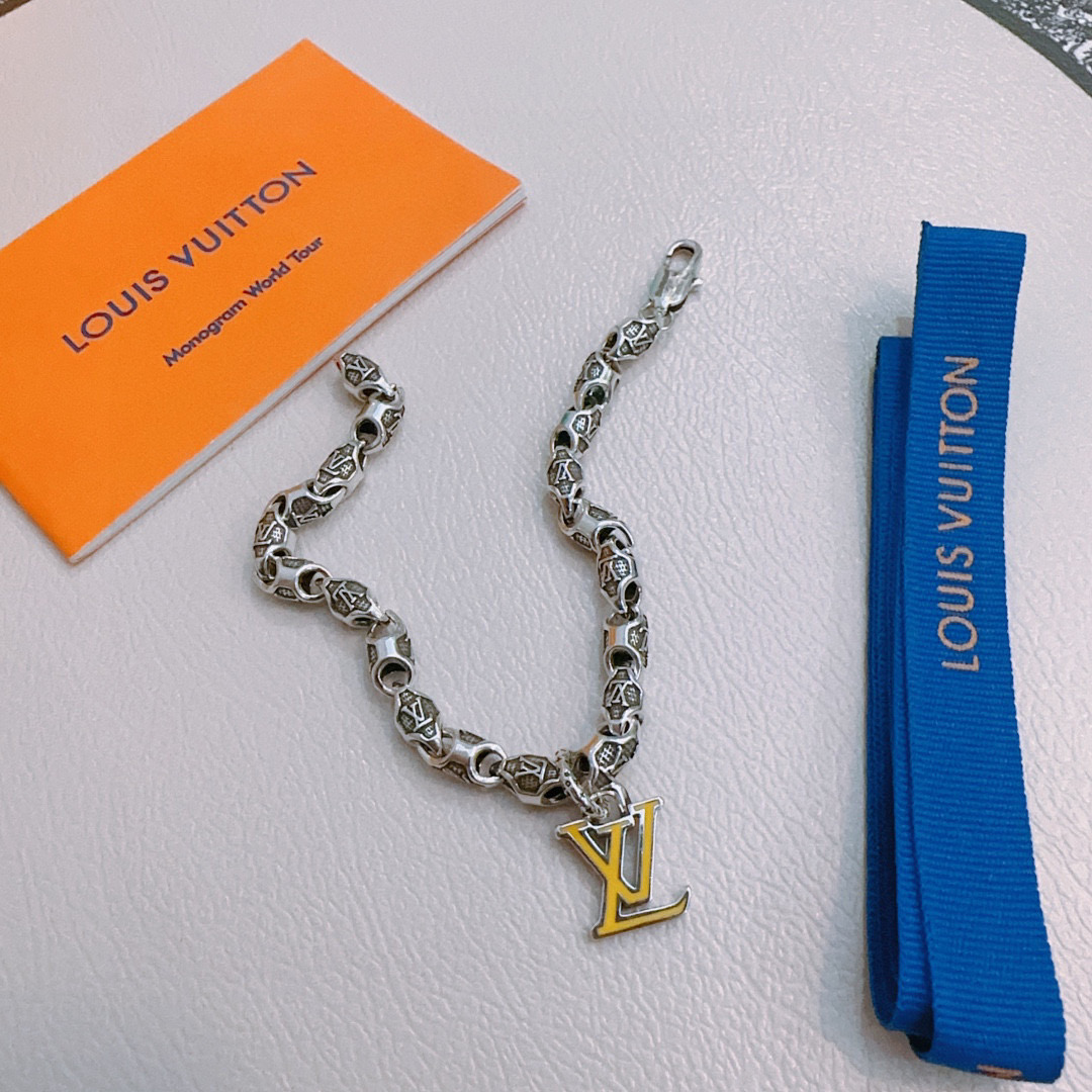 LV Designer Chain Bracelet High Quality Bracelet Fashionable Luxury Jewelry For Women's Men Classic Luxury Wedding Party Accessories Valentines Day Christmas Birthday Gift