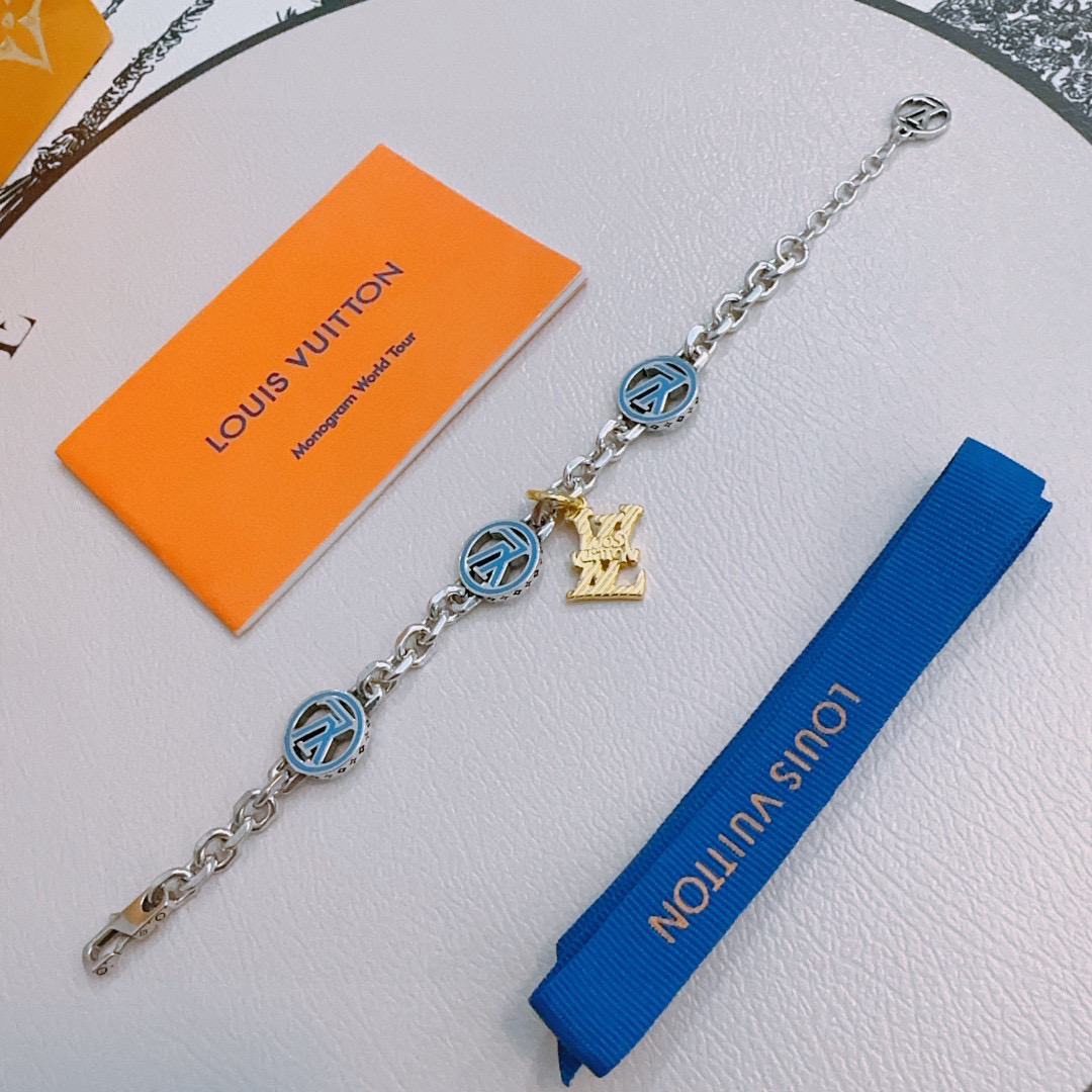 LV Designer Chain Bracelet High Quality Bracelet Fashionable Luxury Jewelry For Women's Men Classic Luxury Wedding Party Accessories Valentines Day Christmas Birthday Gift