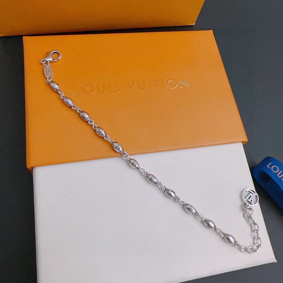 LV Designer Chain Bracelet High Quality Bracelet Fashionable Luxury Jewelry For Women's Men Classic Luxury Wedding Party Accessories Valentines Day Christmas Birthday Gift