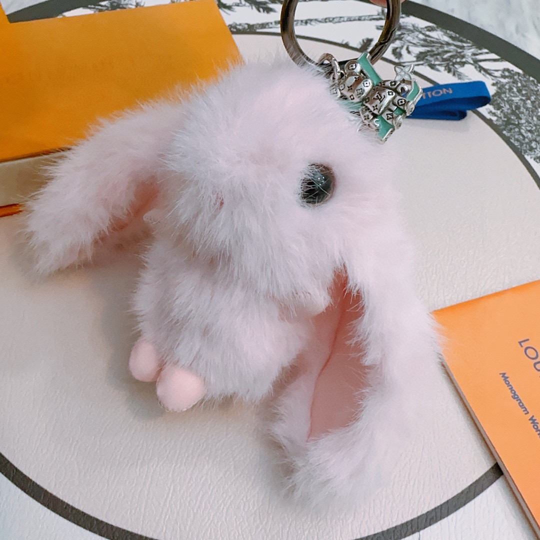 LV Luxury Brand Men's And Women's Style Classic Key Chain Cool Anger Forest Modeling Design Fashion Pendant Decor Key Chain Best Gift