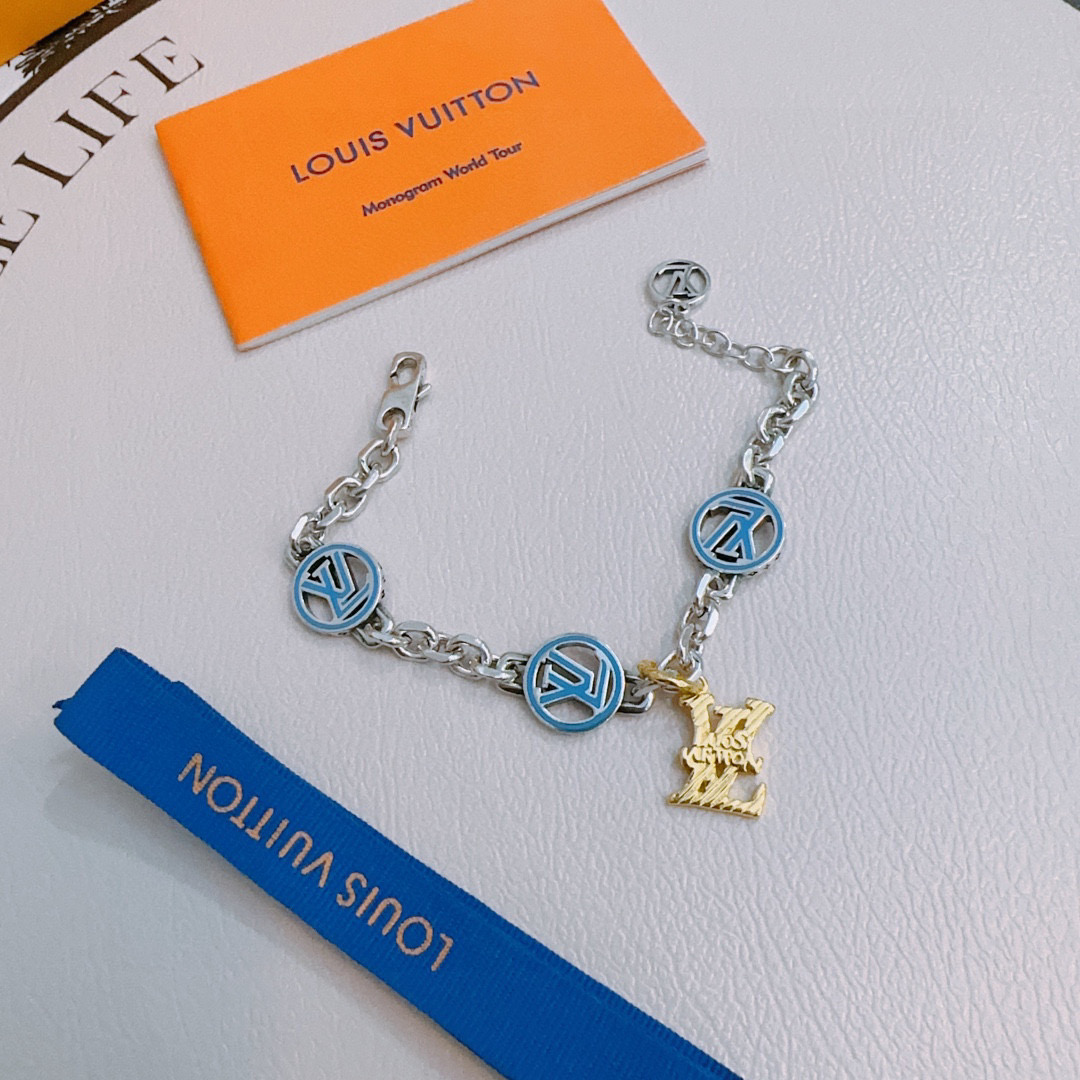 LV Designer Chain Bracelet High Quality Bracelet Fashionable Luxury Jewelry For Women's Men Classic Luxury Wedding Party Accessories Valentines Day Christmas Birthday Gift