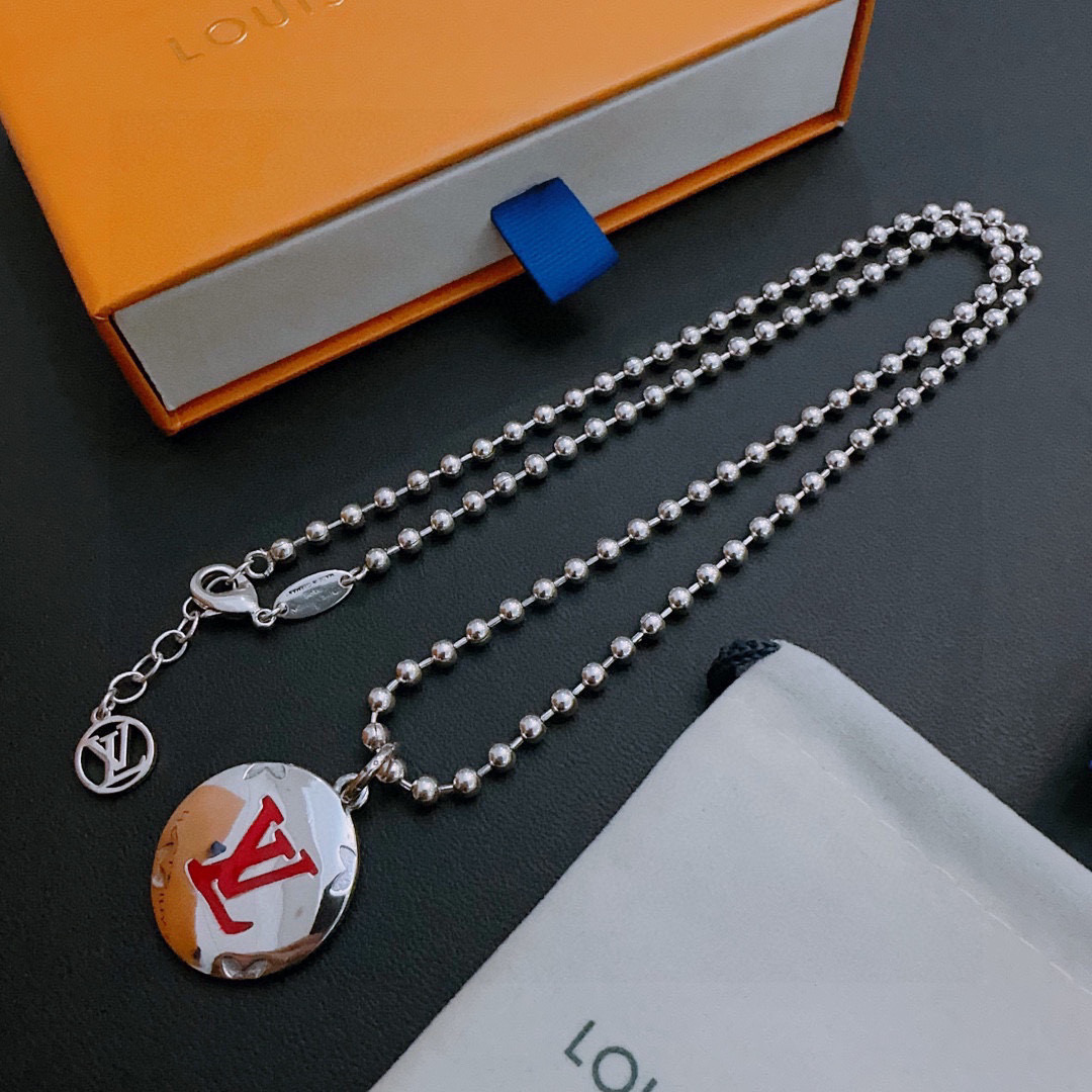 LV Luxury Necklace Elegant Necklaces Designer Letters Necklace Men Women Top Quality Pendant Fashion Jewellery Designer For Women Gifts For Her Valentines Day Christmas Birthday Gift