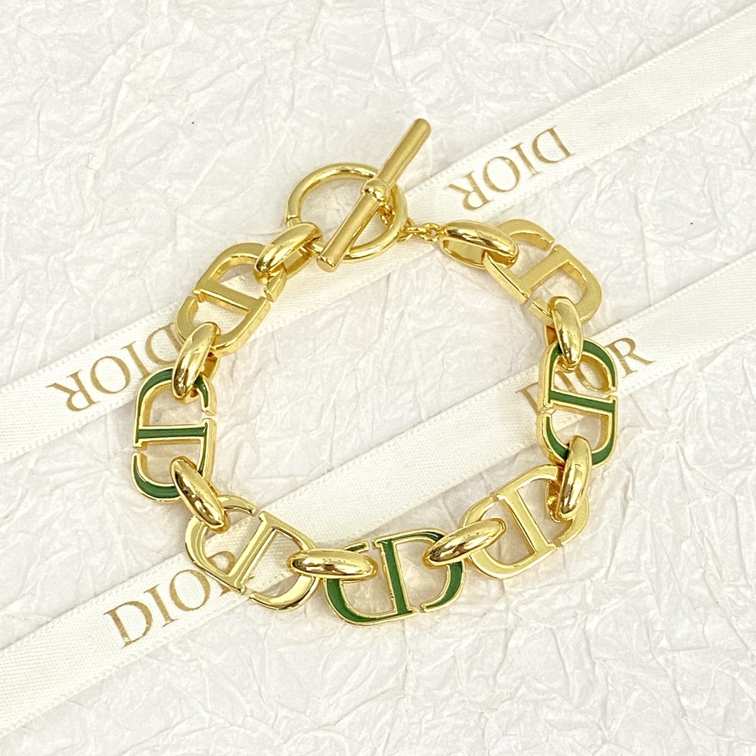 Dior Designer Chain Bracelet High Quality Bracelet Fashionable Luxury Jewelry For Women's Men Classic Luxury Wedding Party Accessories Valentines Day Christmas Birthday Gift ﻿
