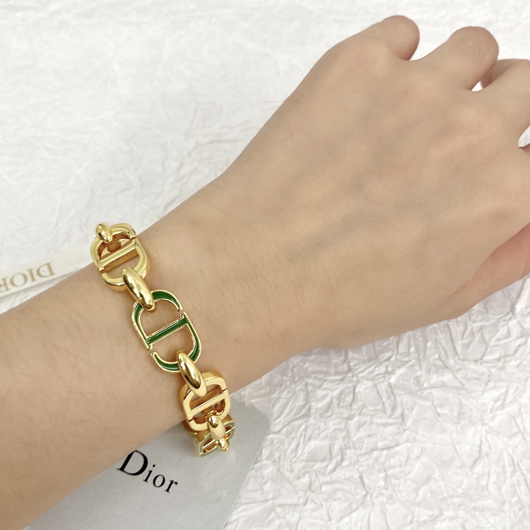 Dior Designer Chain Bracelet High Quality Bracelet Fashionable Luxury Jewelry For Women's Men Classic Luxury Wedding Party Accessories Valentines Day Christmas Birthday Gift ﻿