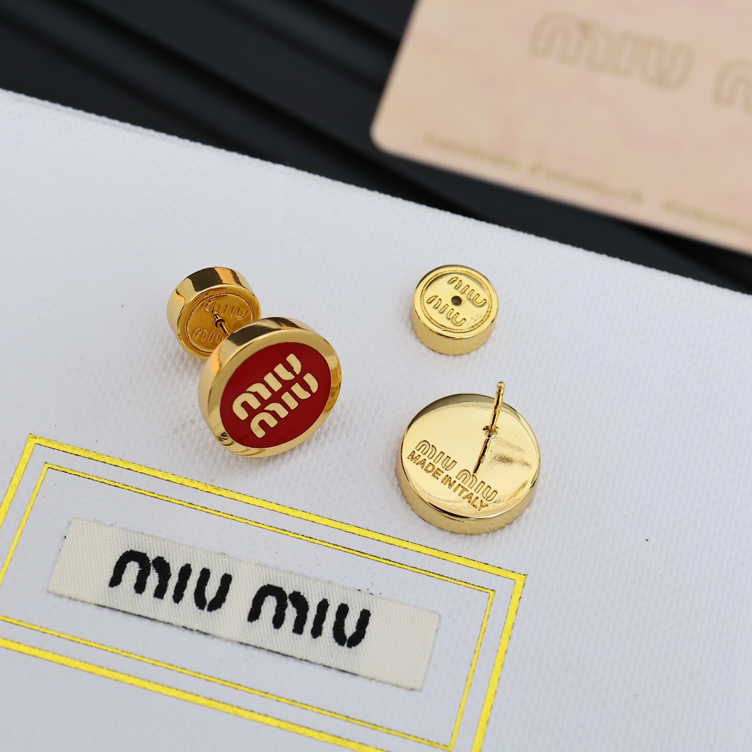 MIU MIU Luxury Earring Elegant Necklaces Two-Piece Set Designer Necklace Women Top Quality Pendant Fashion Jewellery Designer For Women Gifts For Her Valentines Day Christmas Birthday Gift