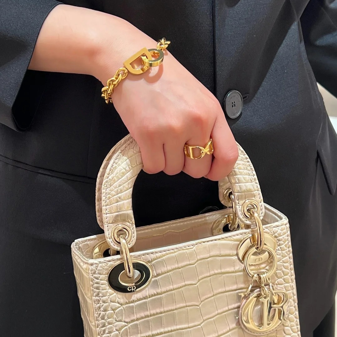 Dior Designer Stereoscopic Alphabet Chain Bracelet High Quality Bracelet Fashionable Luxury Jewelry For Women's Men Classic Luxury Wedding Party Accessories Valentines Day Christmas Birthday Gift